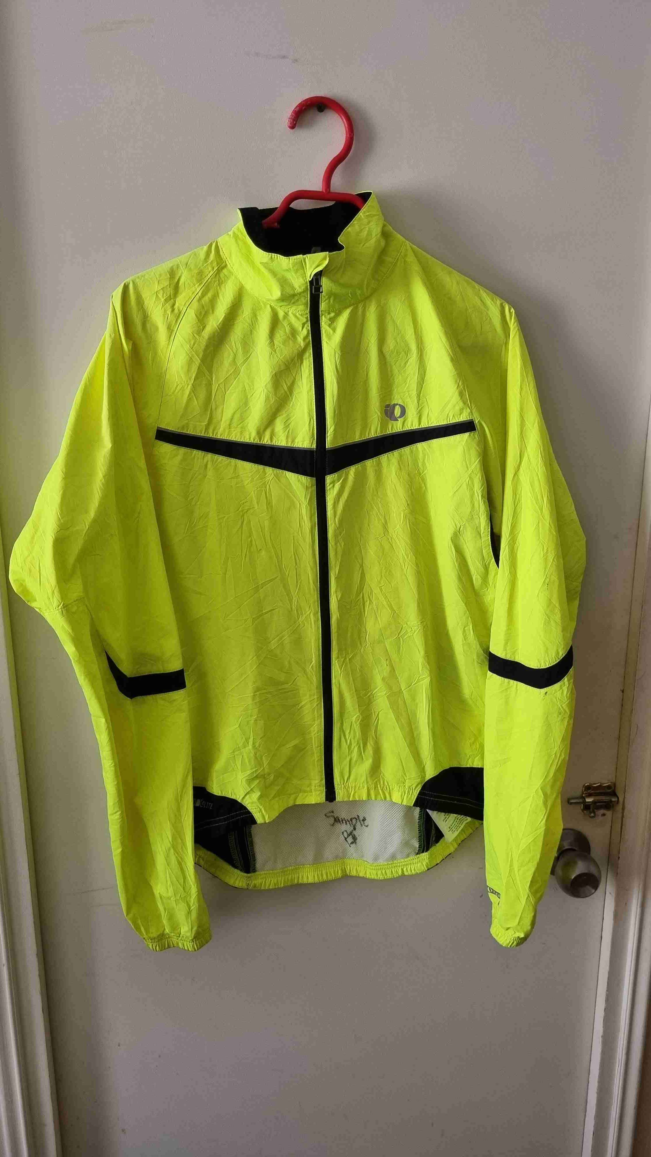 Chaqueta ciclismo amarilla - miniatura 1