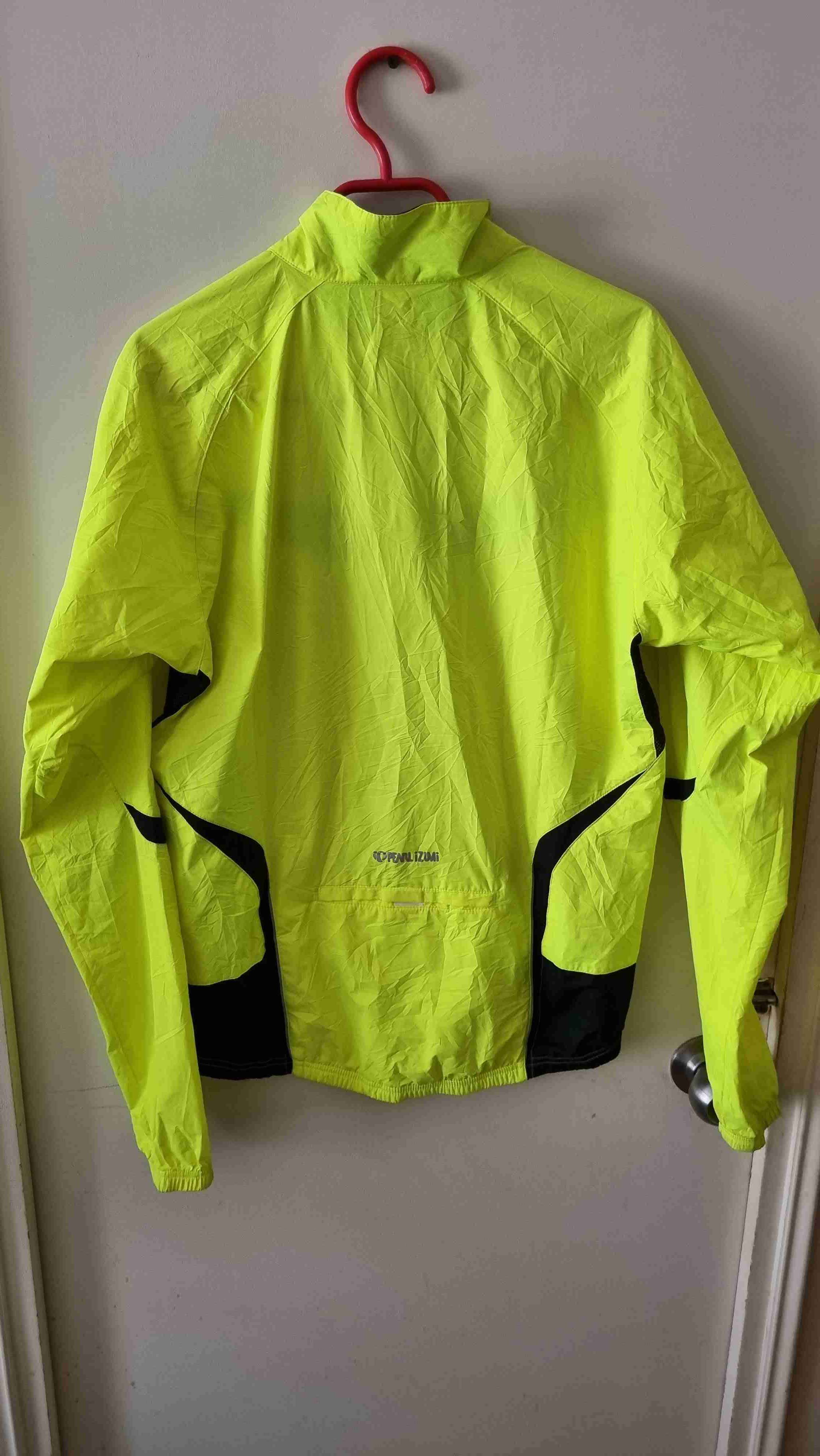 Chaqueta ciclismo amarilla - miniatura 2