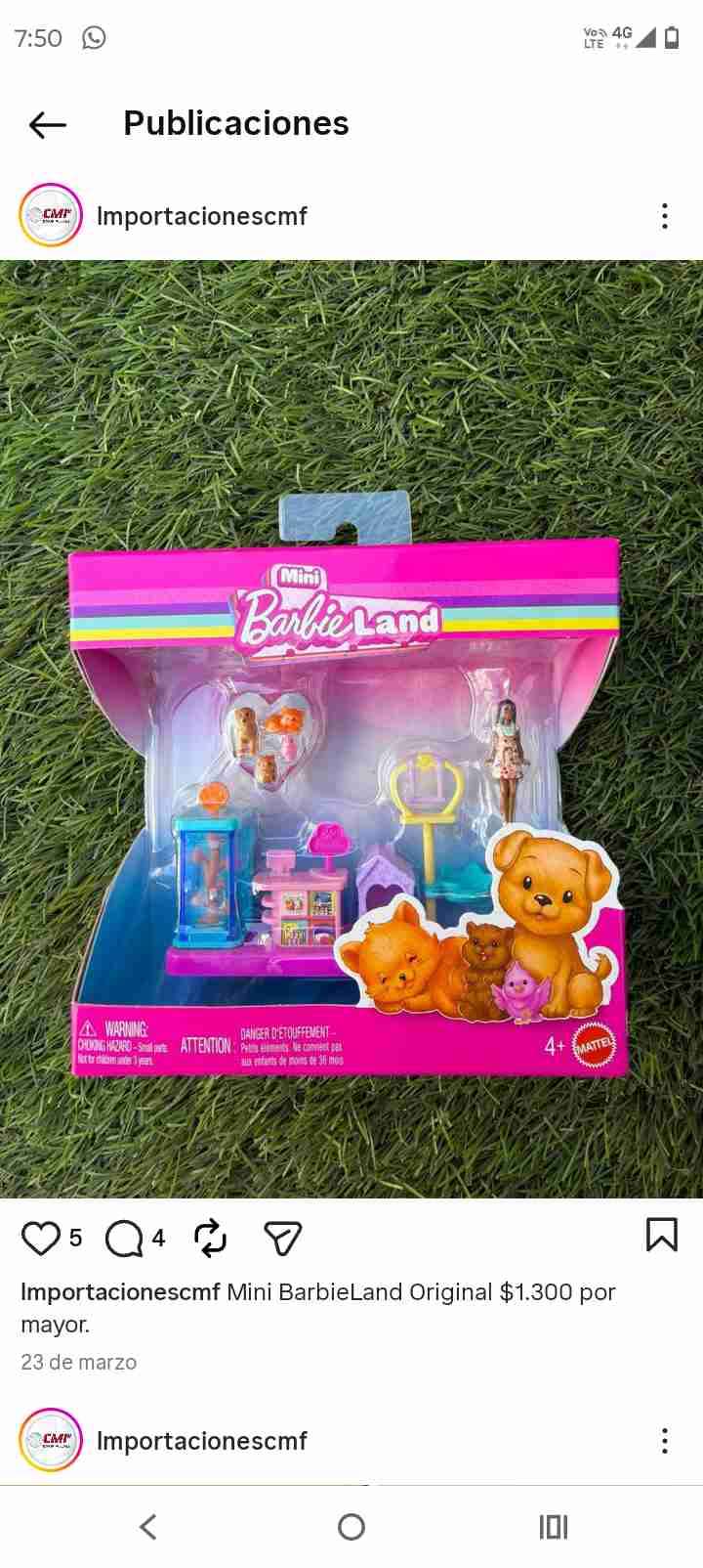 Set Mini BarbieLand Original