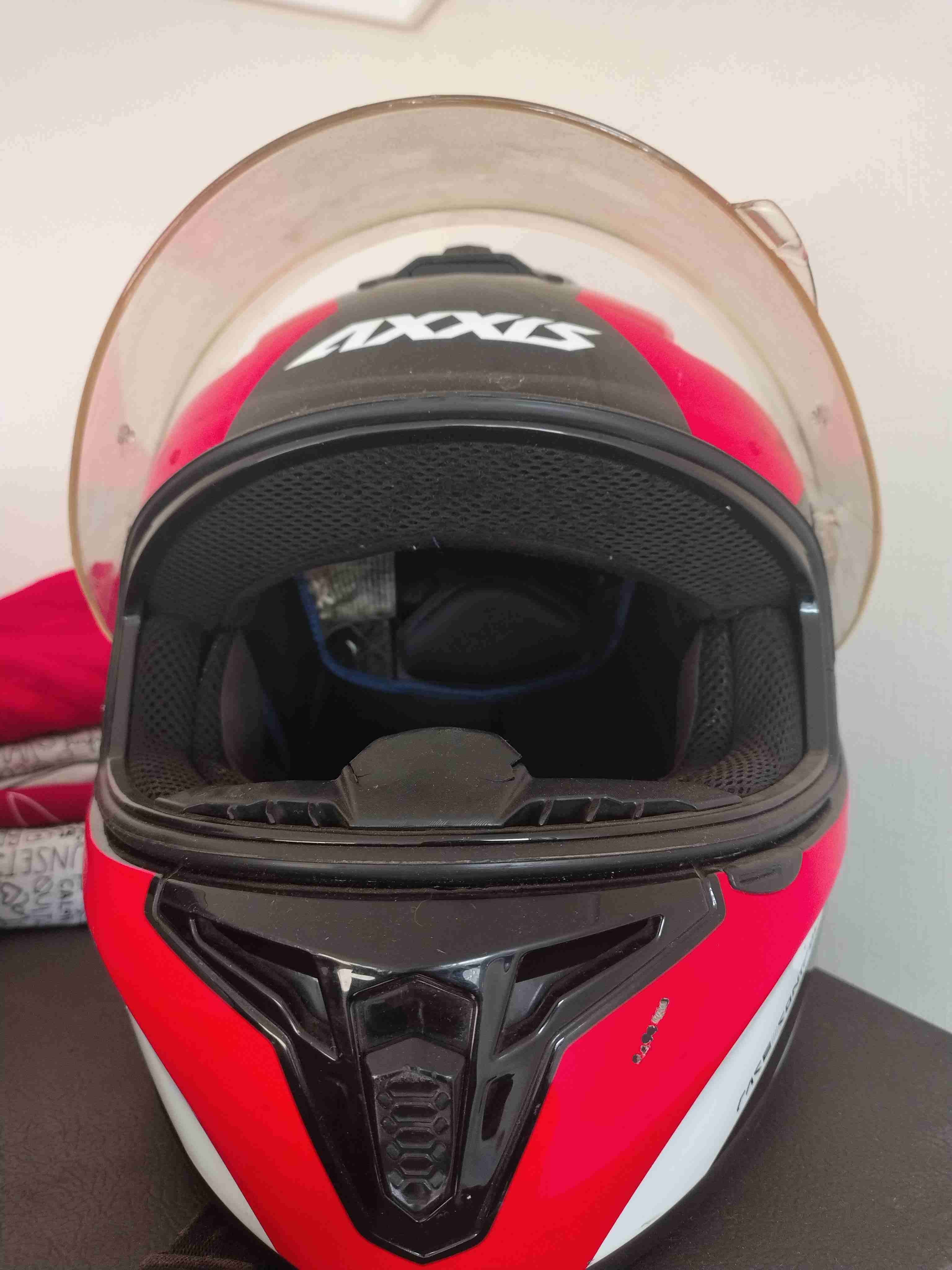 Casco de moto Maxxis rojo - miniatura 2