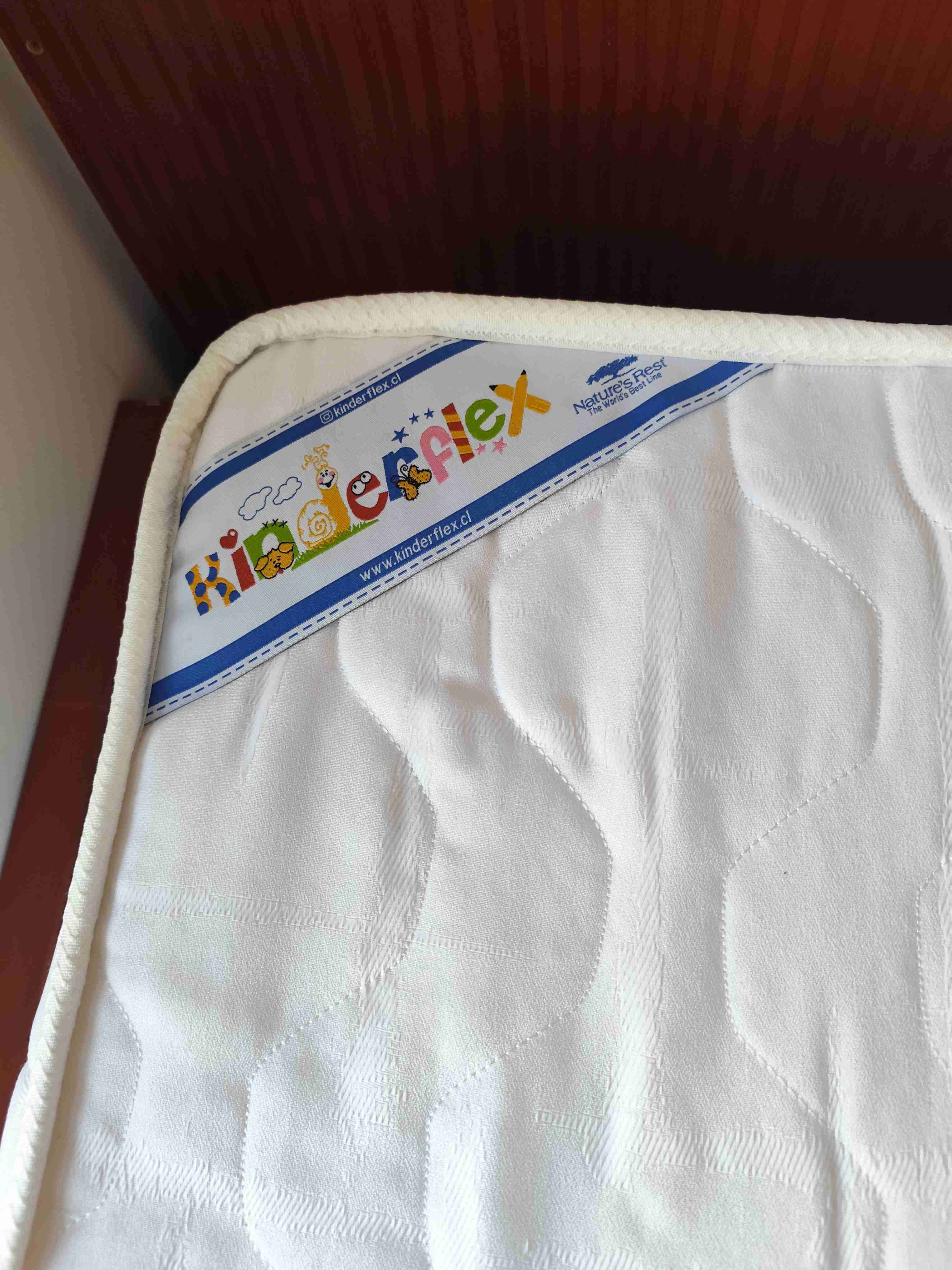 Cuna madera + colchón - miniatura 2