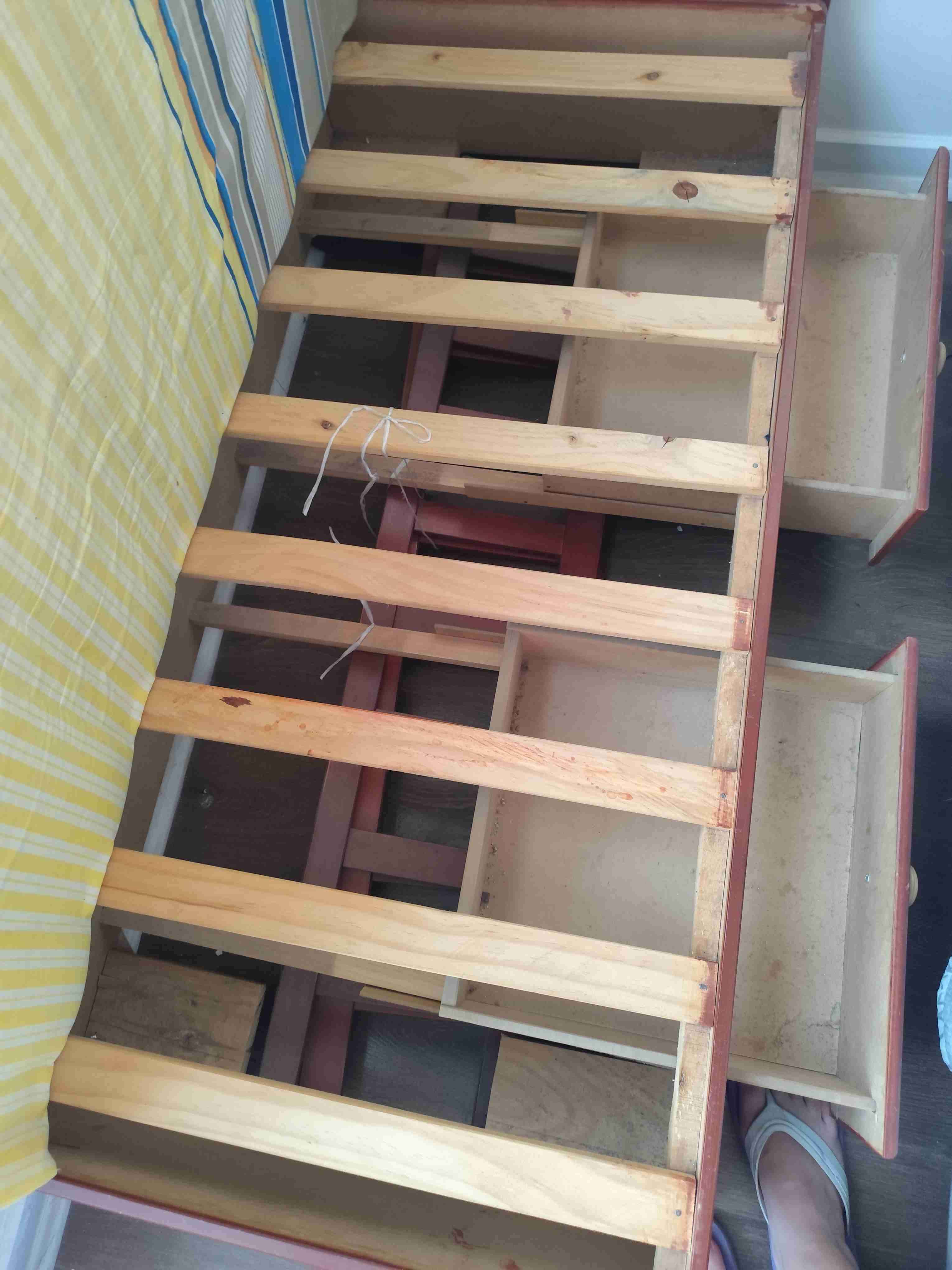 Cuna madera + colchón - miniatura 3