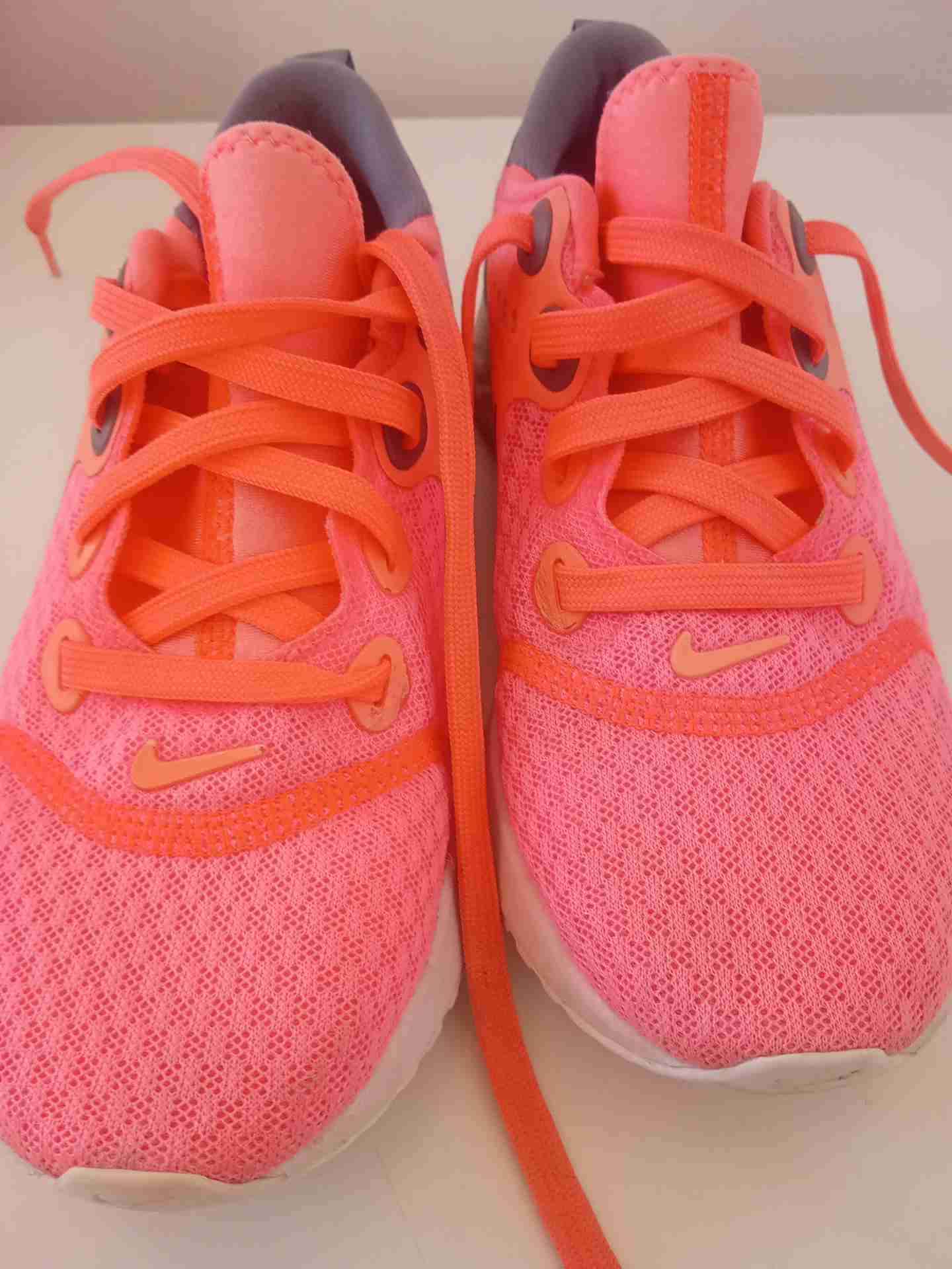 Zapatillas deportivas Nike React rosadas - miniatura 2