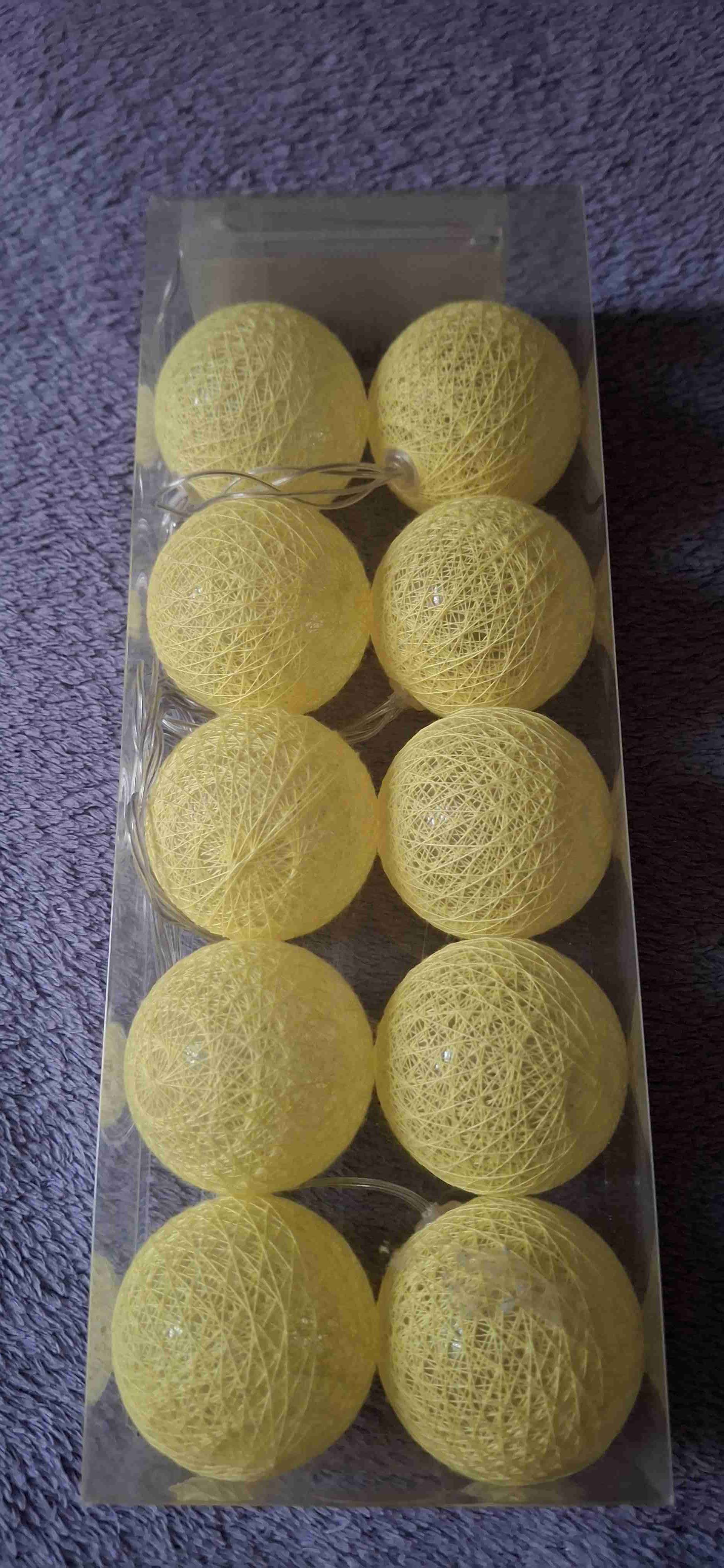 Guirnalda de luces amarillas - miniatura 2