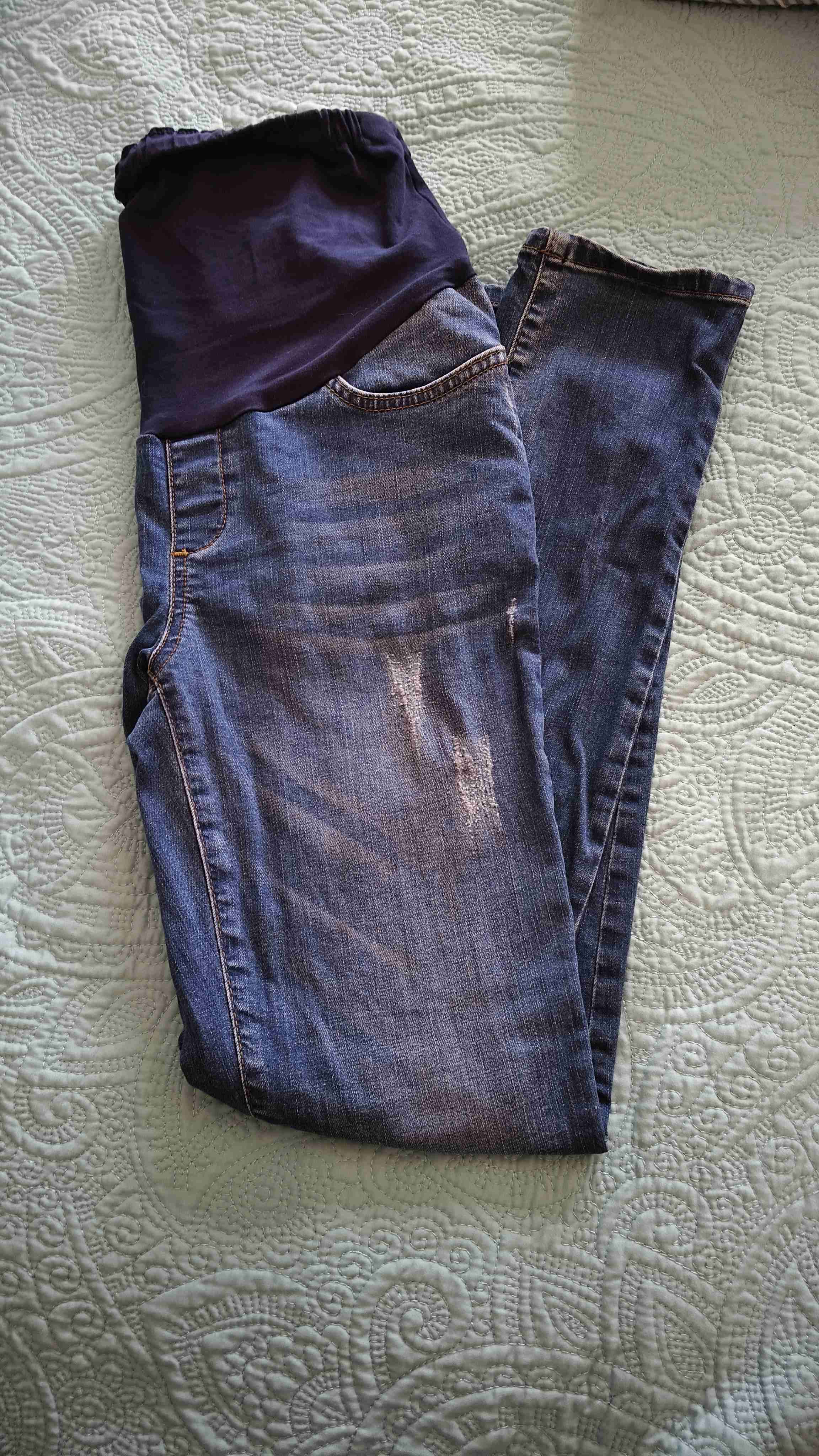 Jeans maternales desgastados - 3
