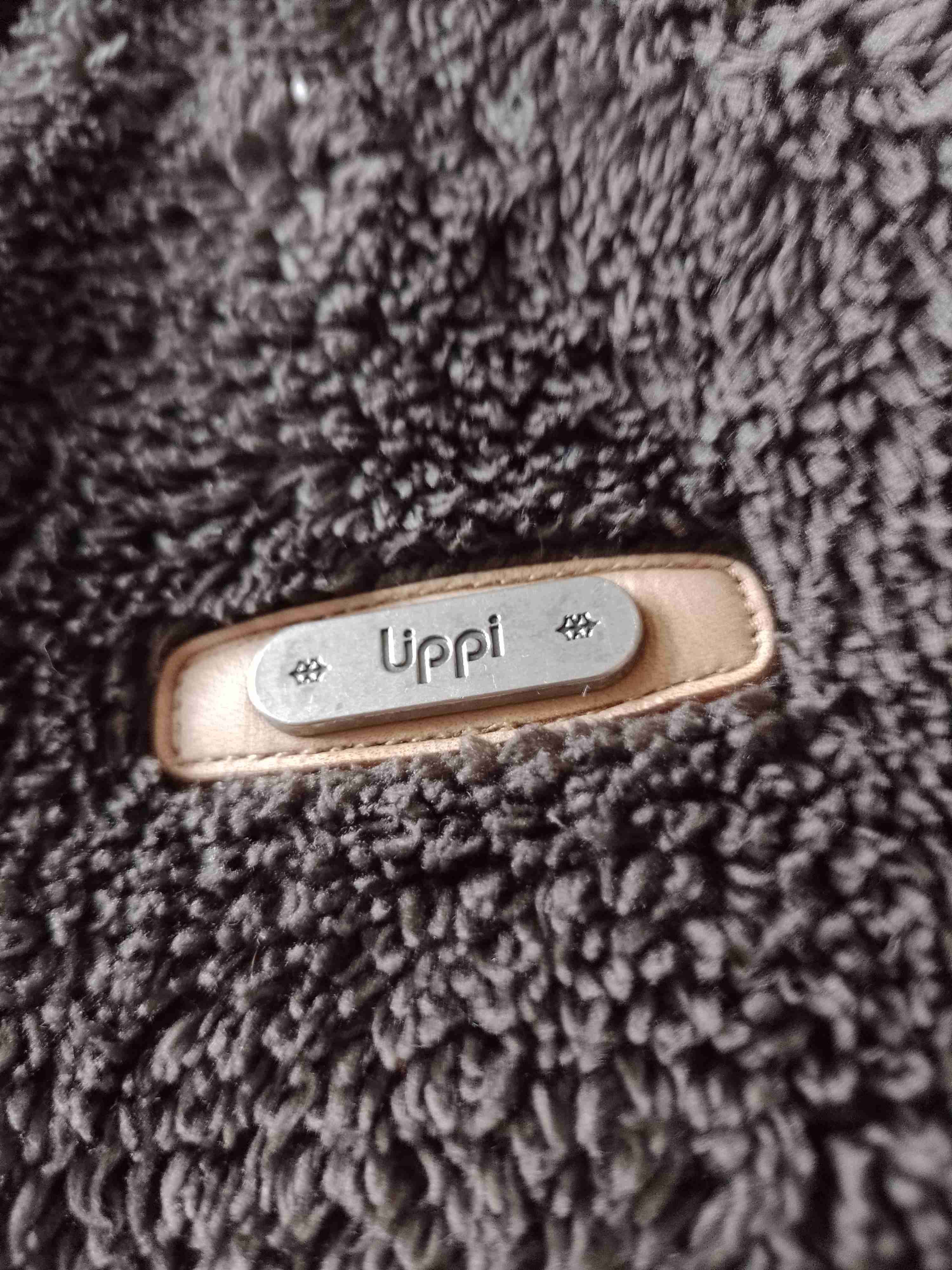 Chaqueta polar con capucha color verde oliva - miniatura 2