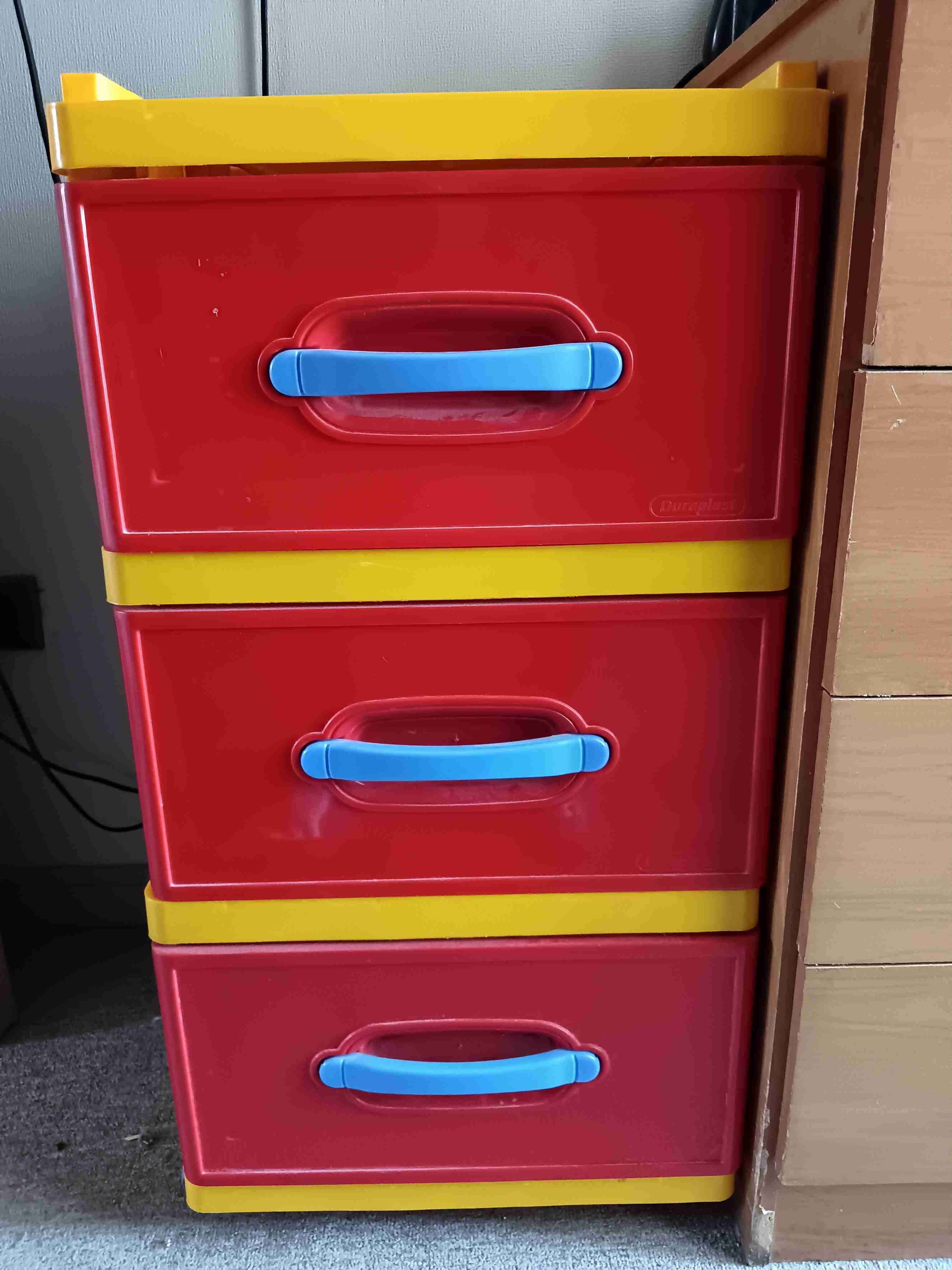 Cajonera plástica con ruedas - miniatura 2