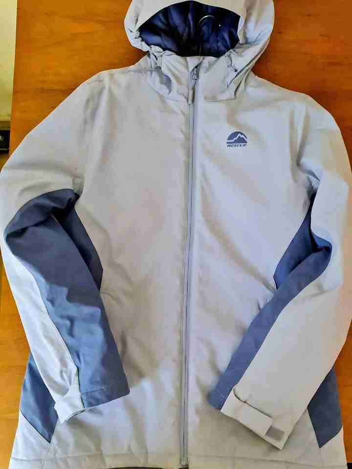 Chaqueta impermeable lila claro - miniatura 1