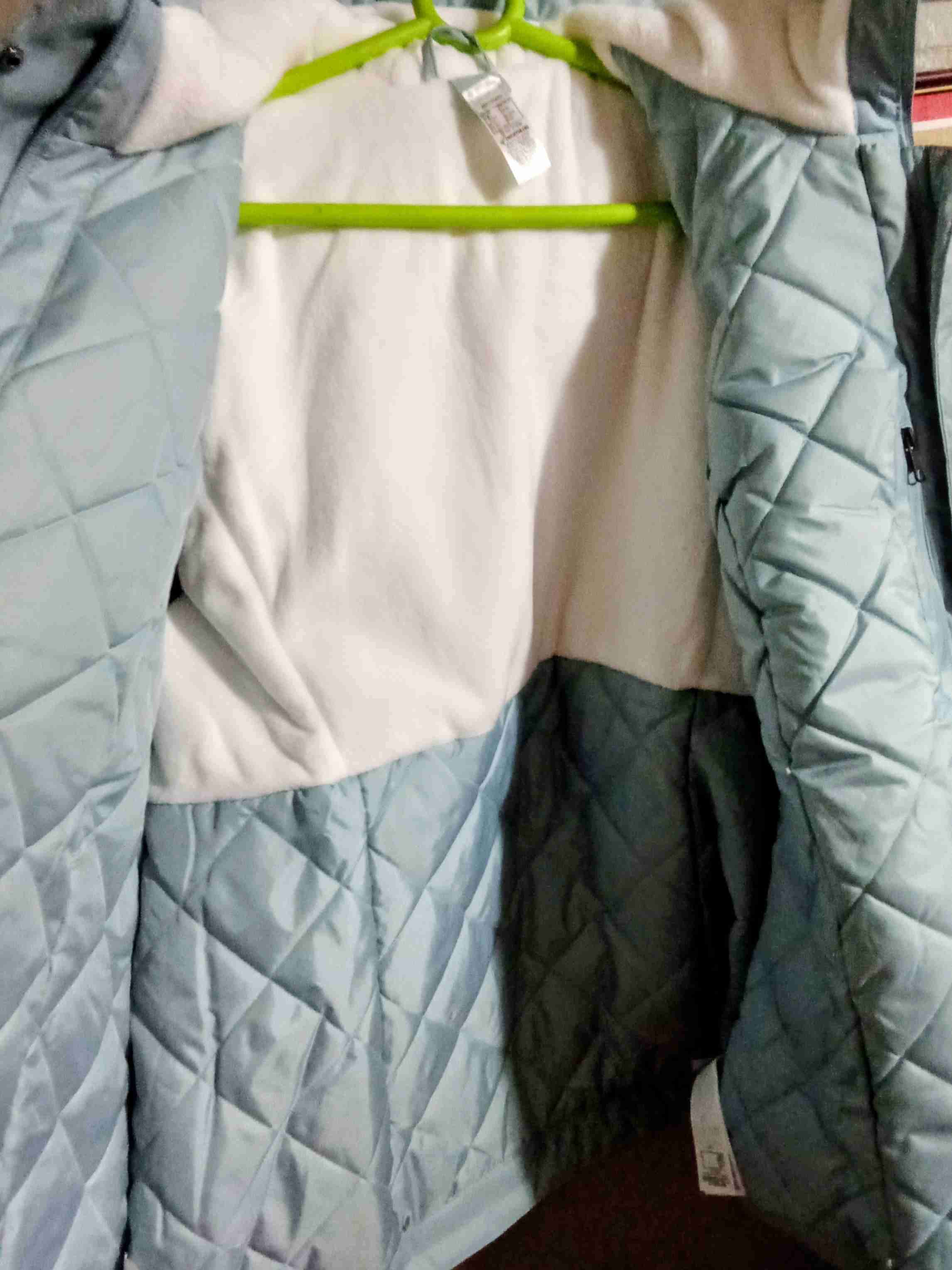 Chaqueta impermeable celeste nueva - 2