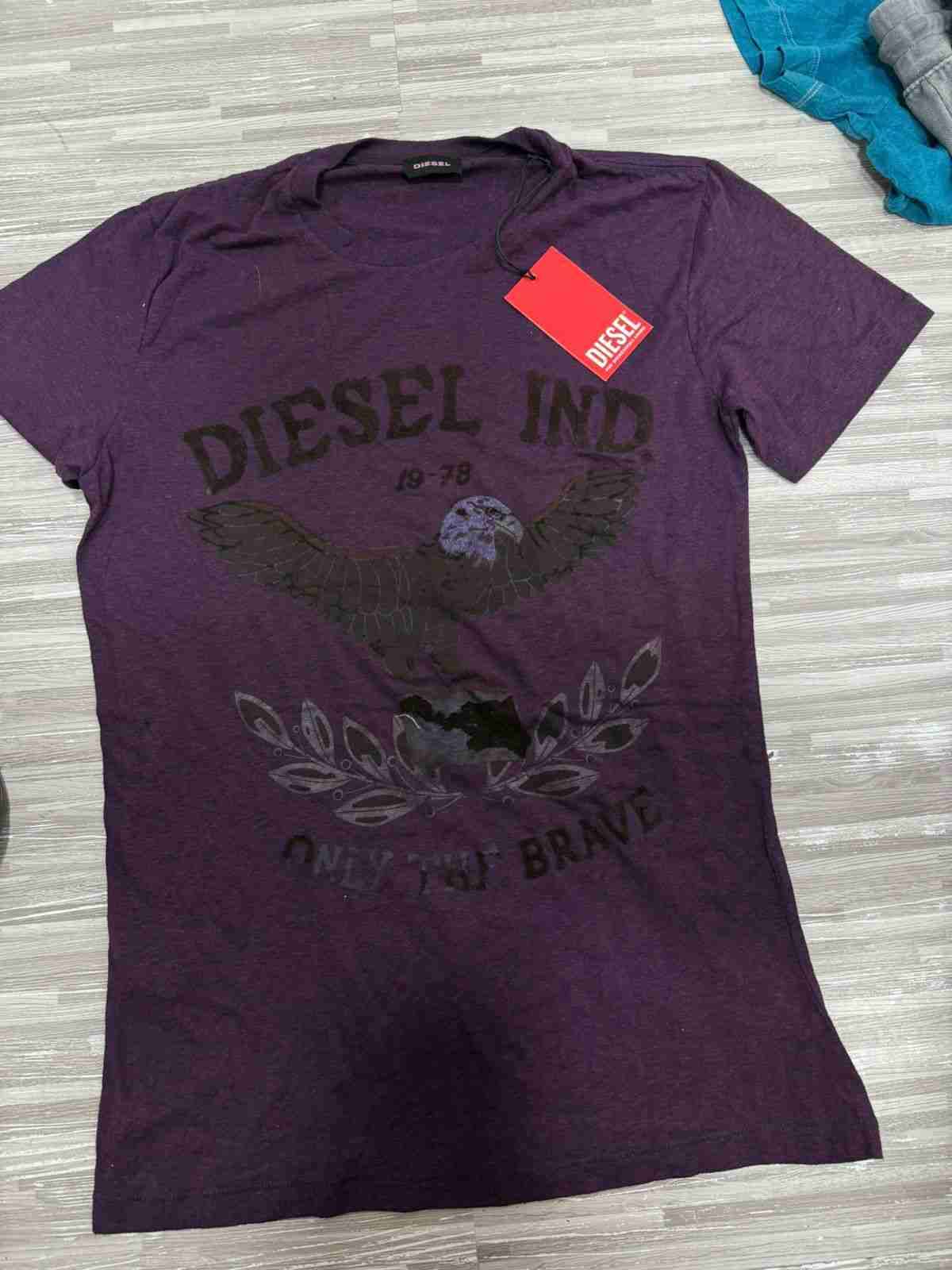 Polera morada Diesel nueva. - 1