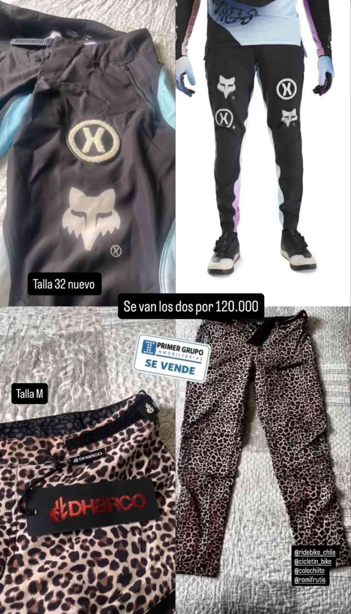 Pantalones deportivos Fox y DHaRCO - 1