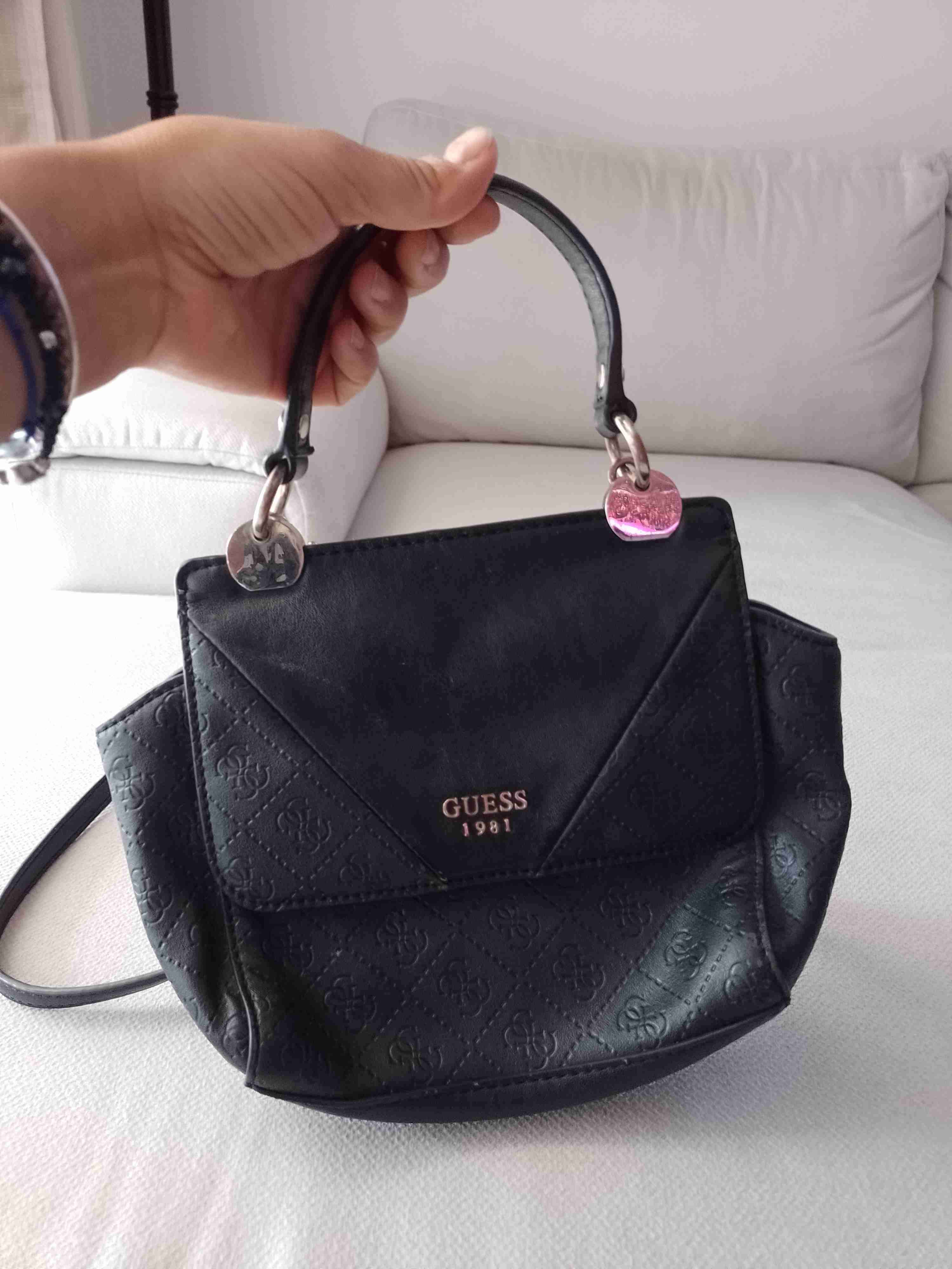 Cartera negra Guess - miniatura 3