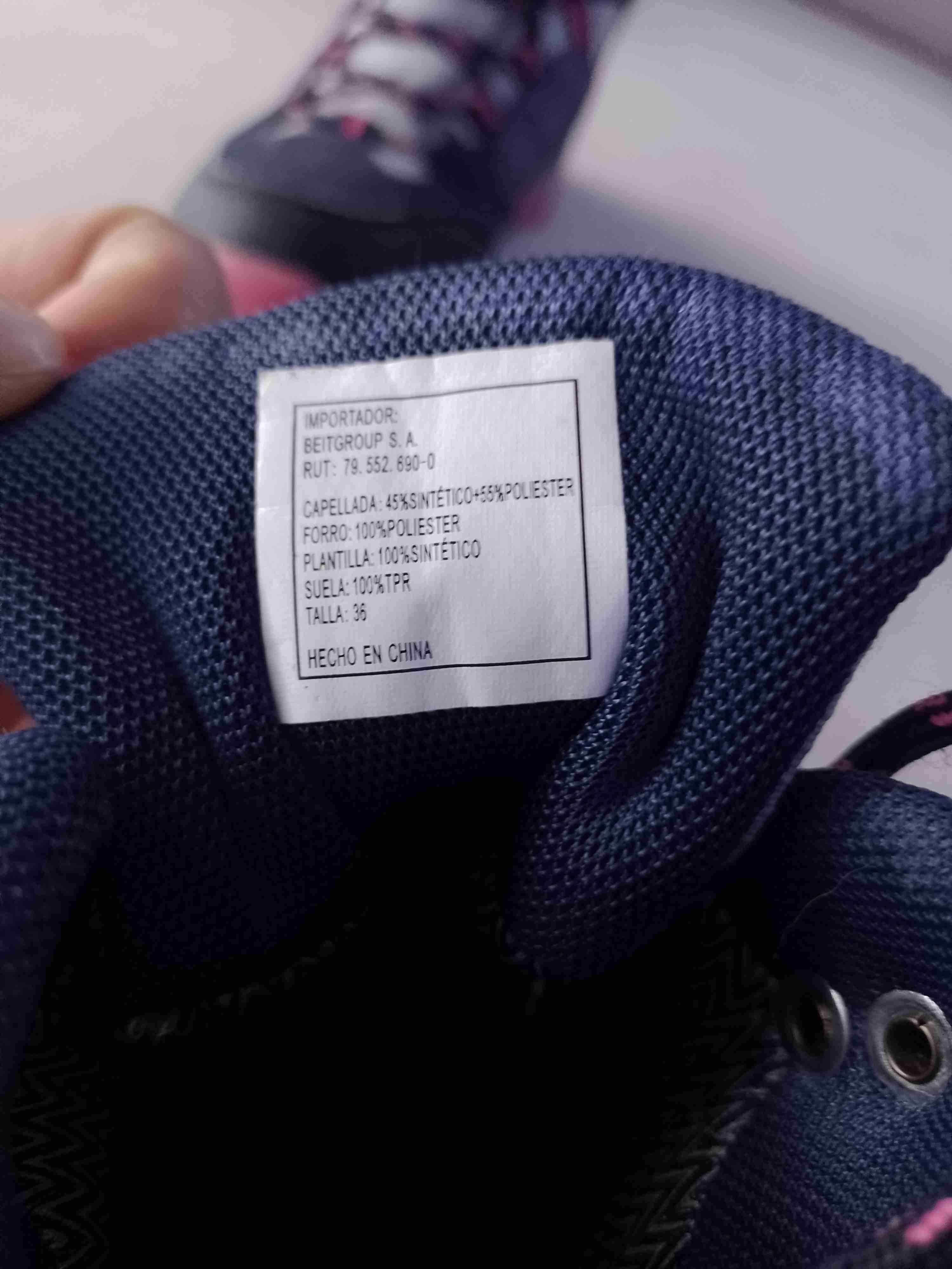 Botas de trekking niña rosadas marca Pillin - miniatura 2