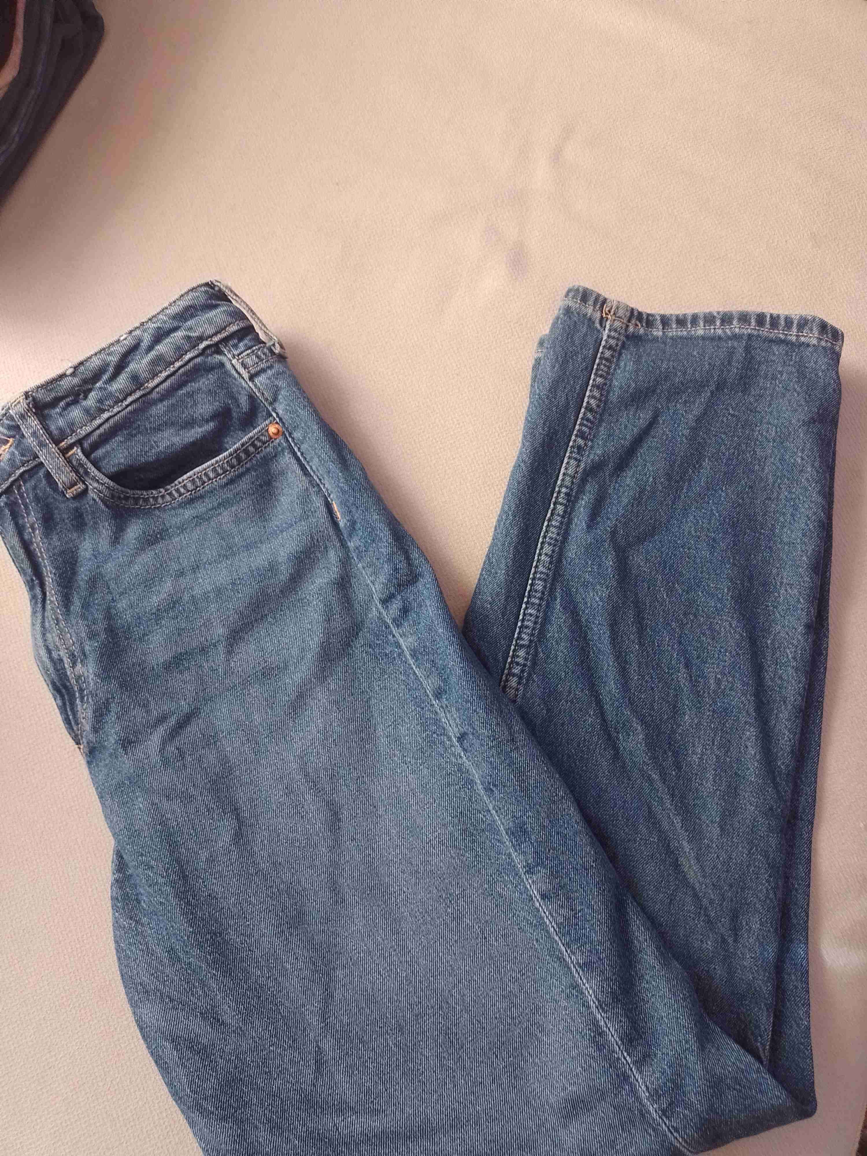 Jeans de mezclilla azul clásico - miniatura 1