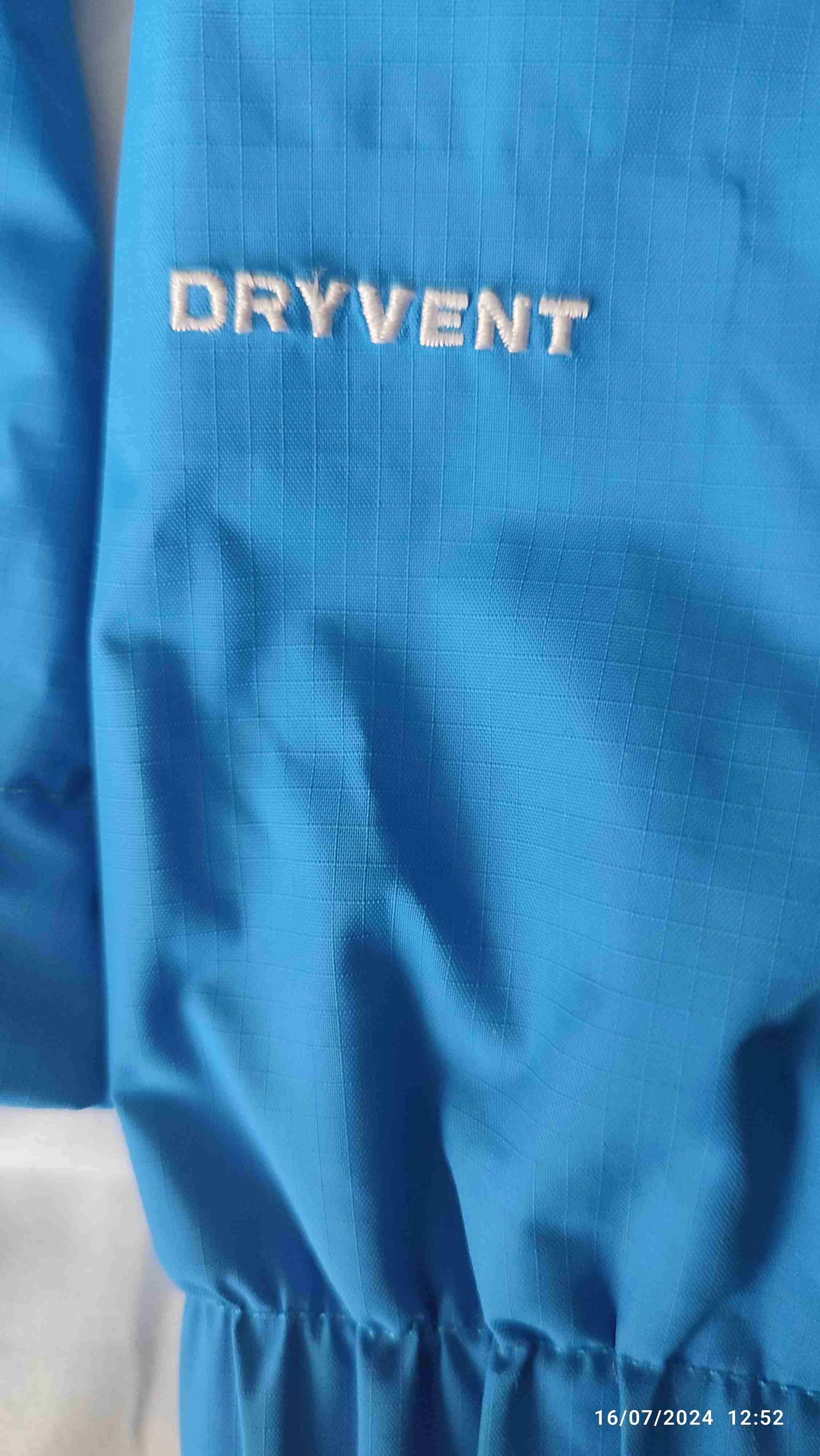 Chaqueta impermeable azul The North Face - miniatura 3