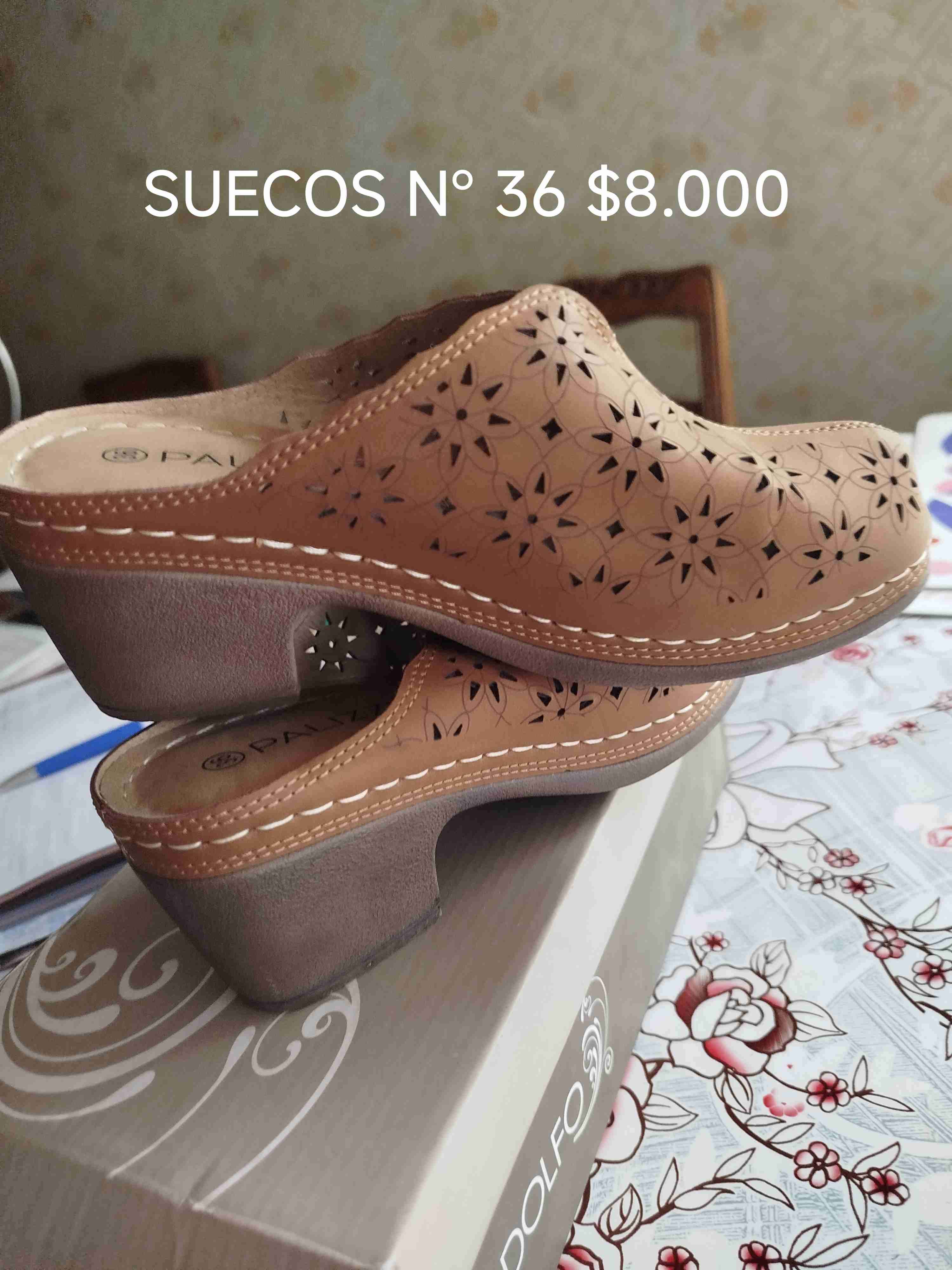 Suecos de cuero Nº 36 - miniatura 1