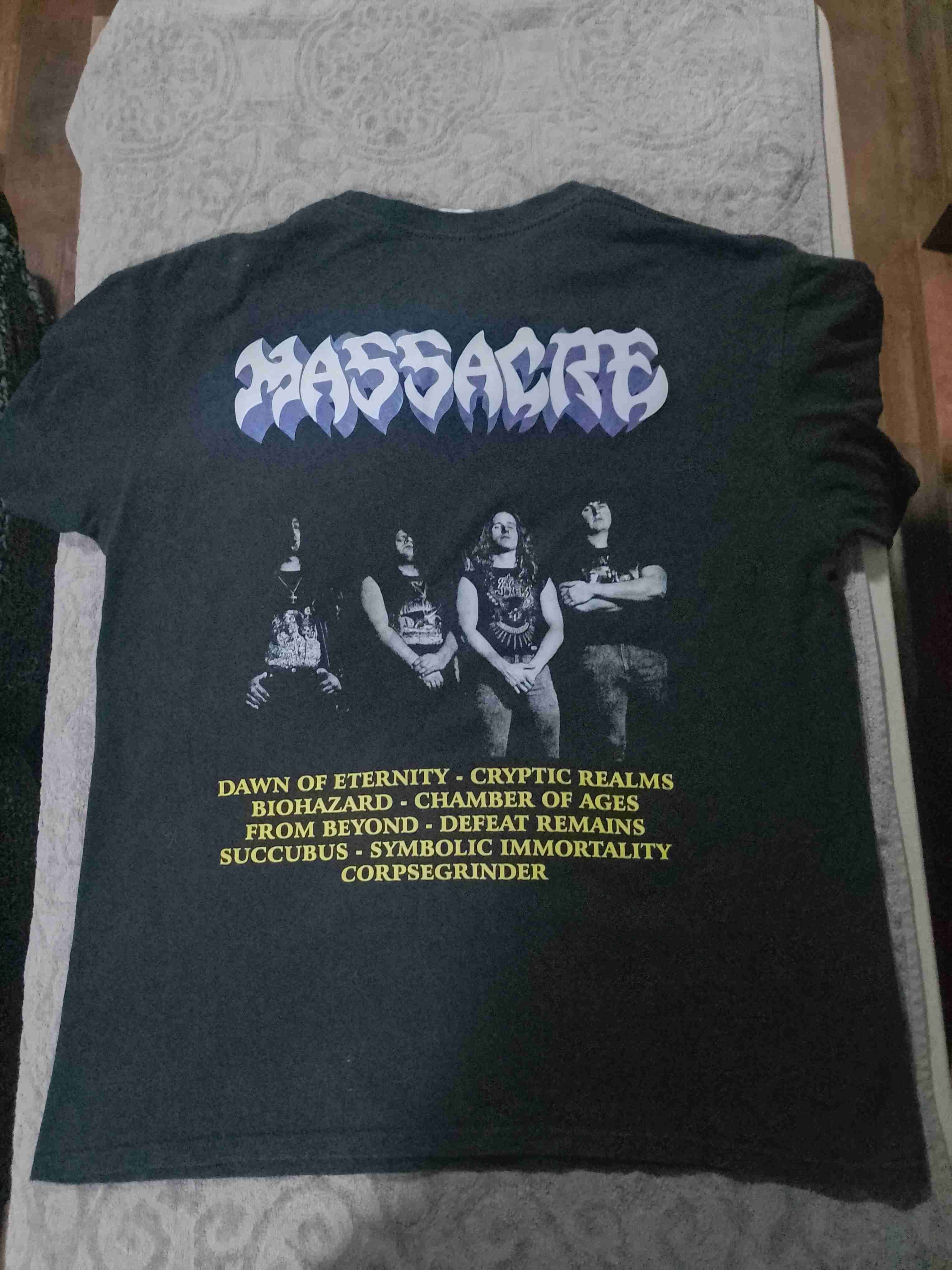 Polera negra Massacre - miniatura 2