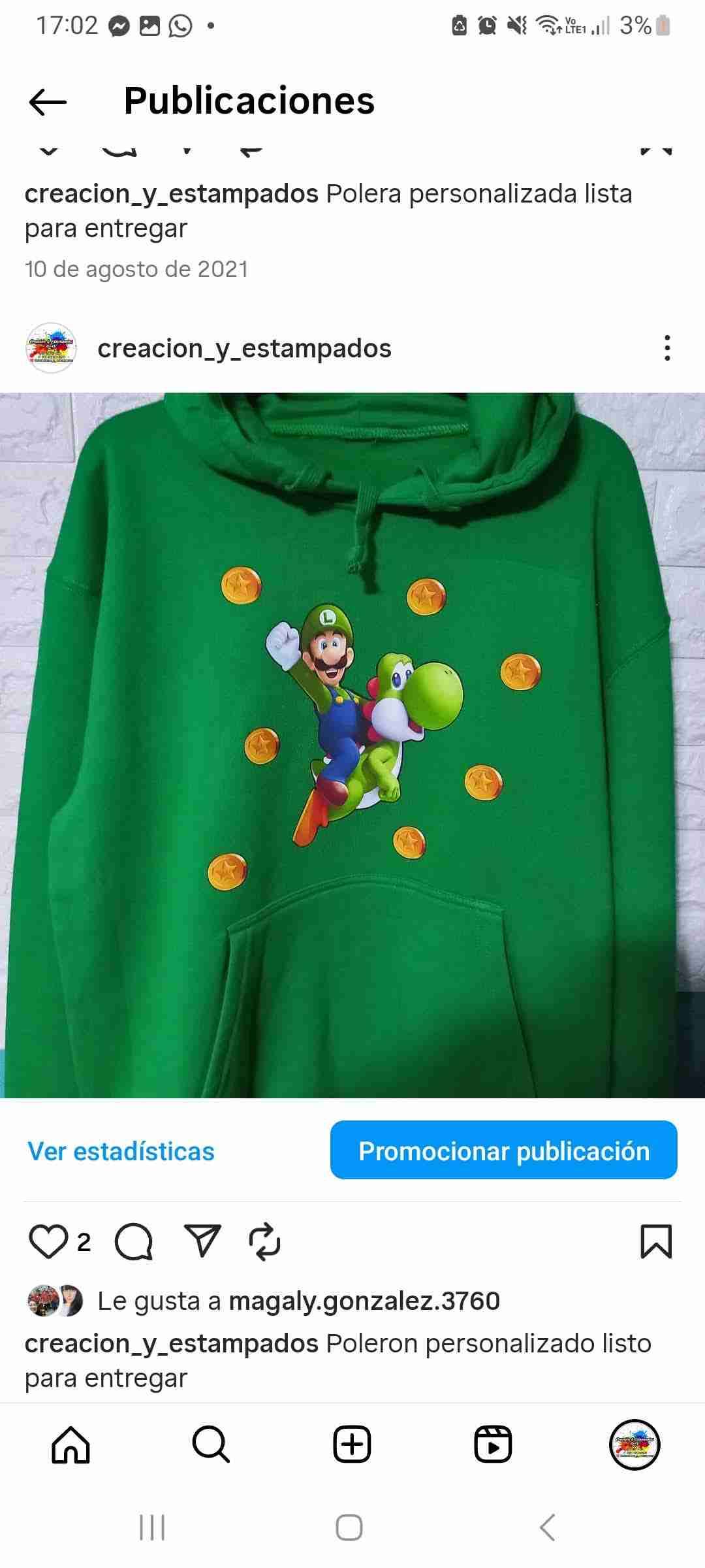 Polerones personalizados - miniatura 2