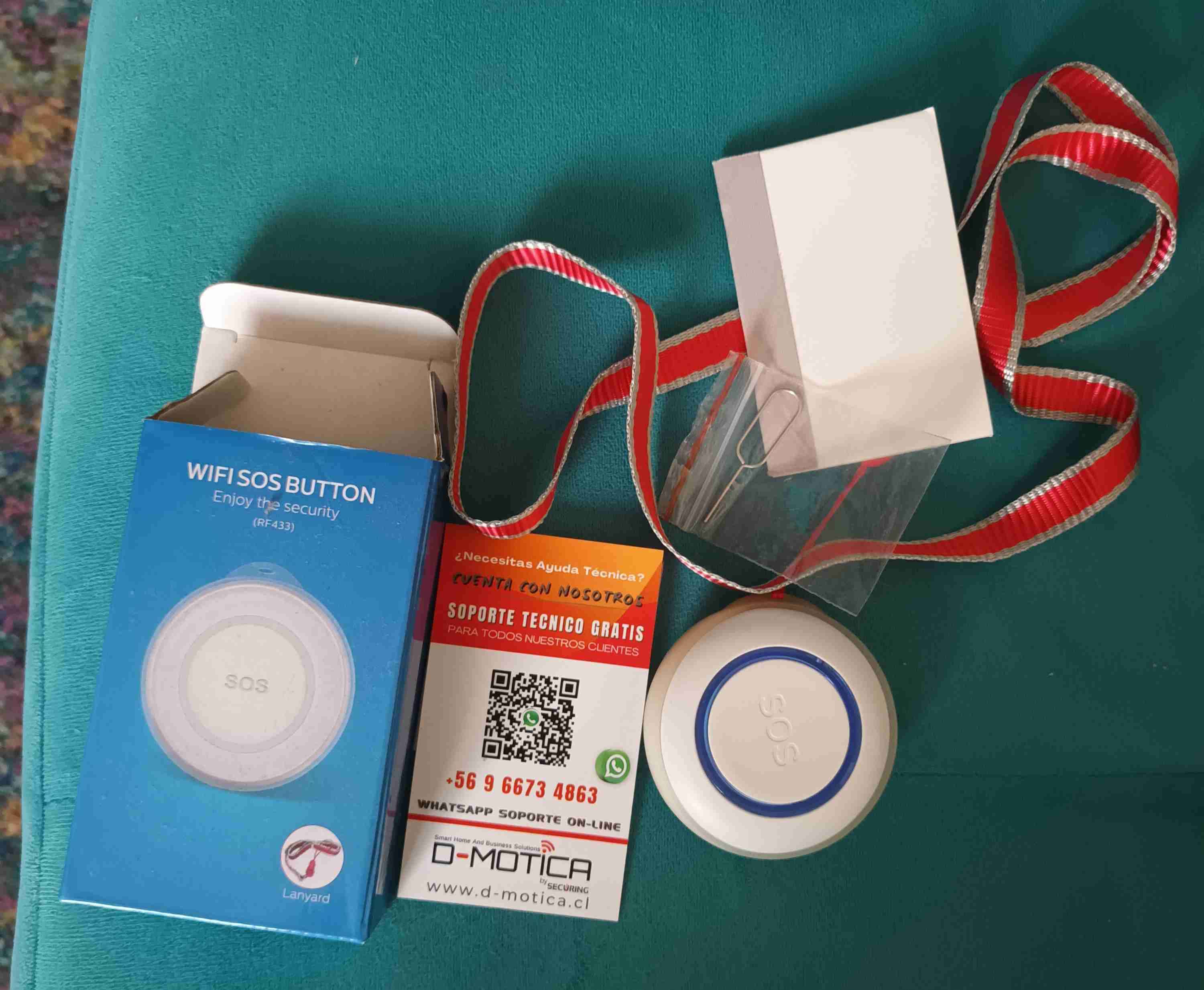 Botón de emergencia SOS inalámbrico - miniatura 3