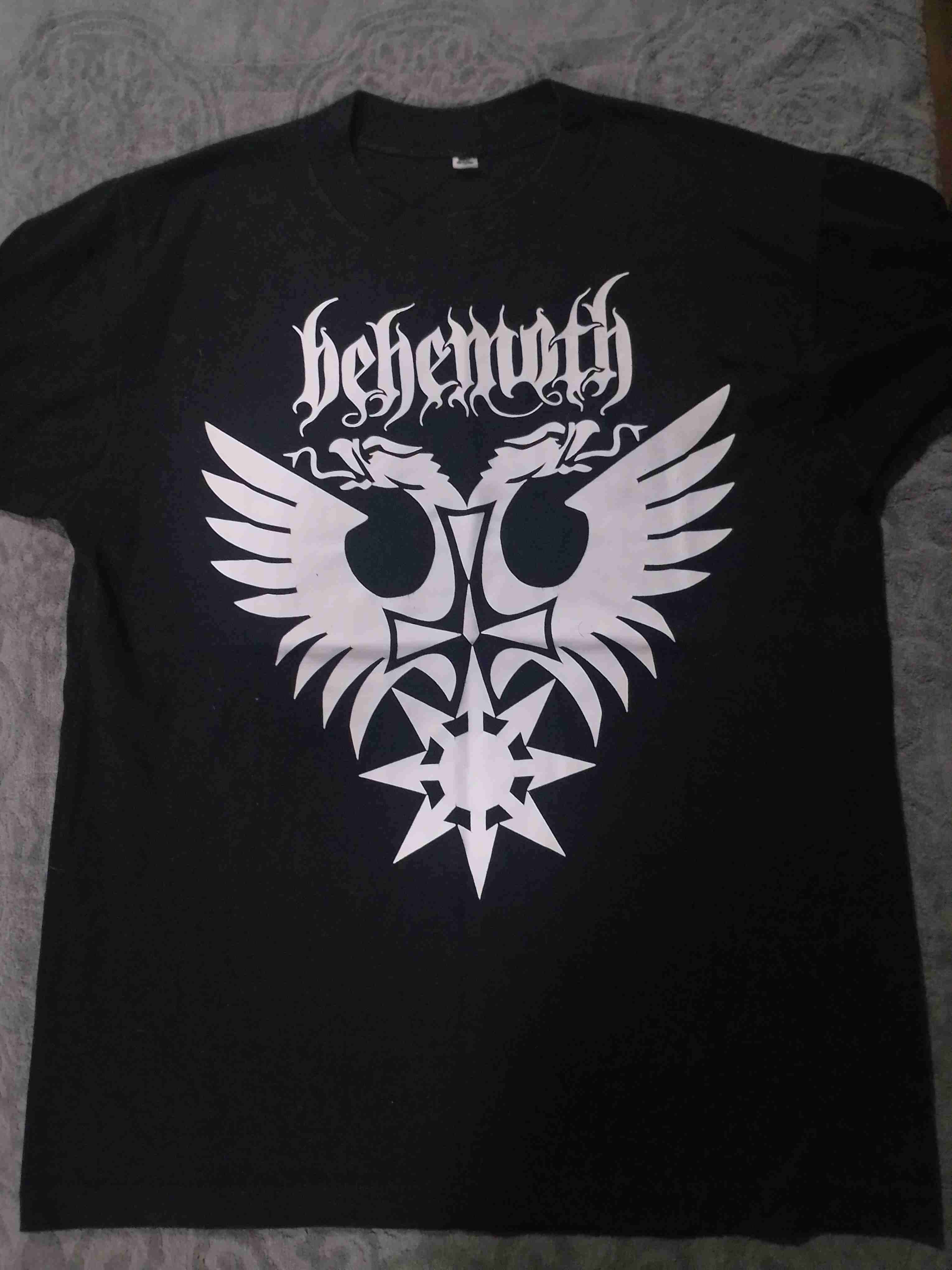 Polera negra Behemoth talla M - miniatura 1