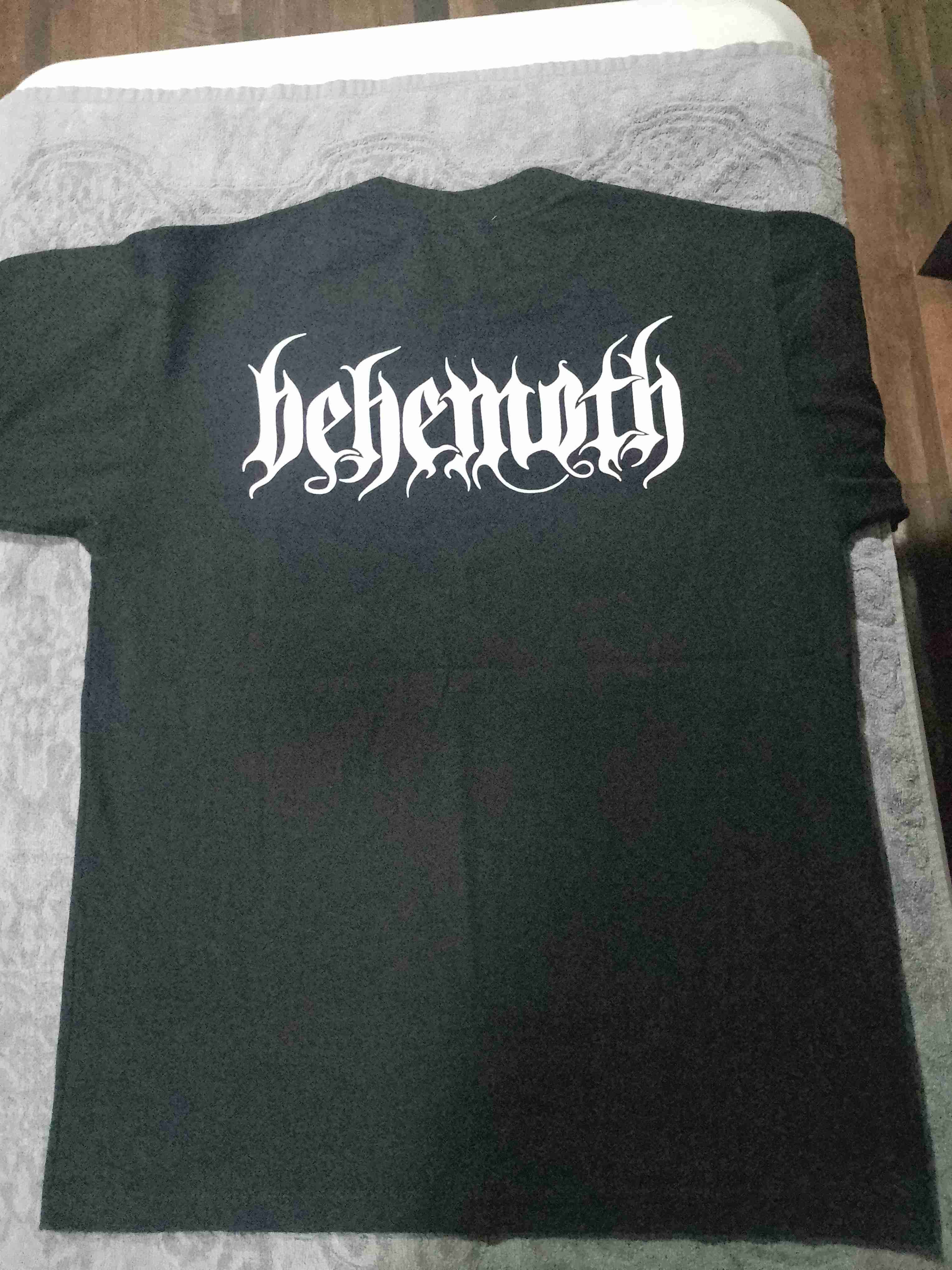 Polera negra Behemoth talla M - miniatura 2