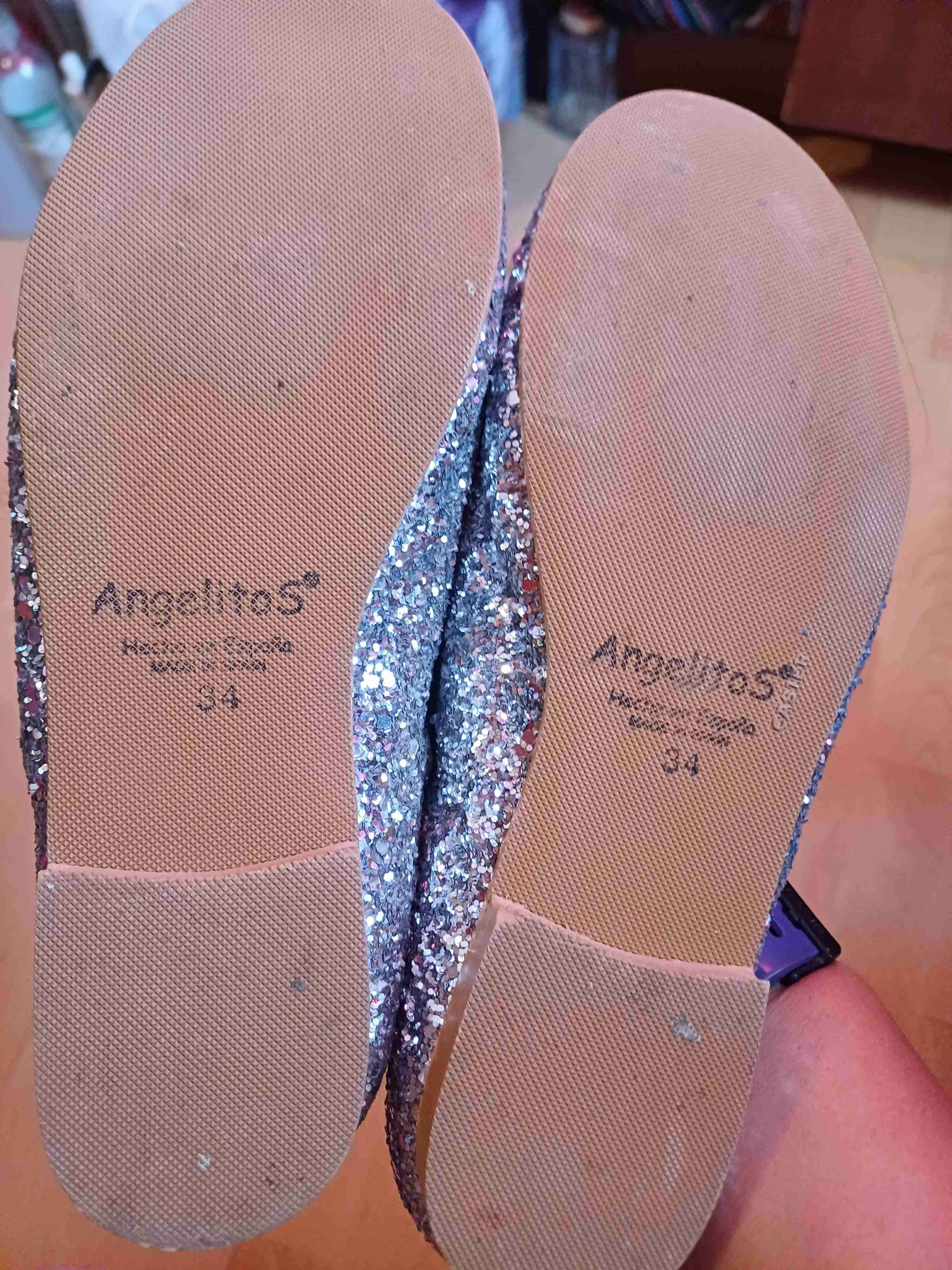 Ballerinas plateadas con lazo - miniatura 3