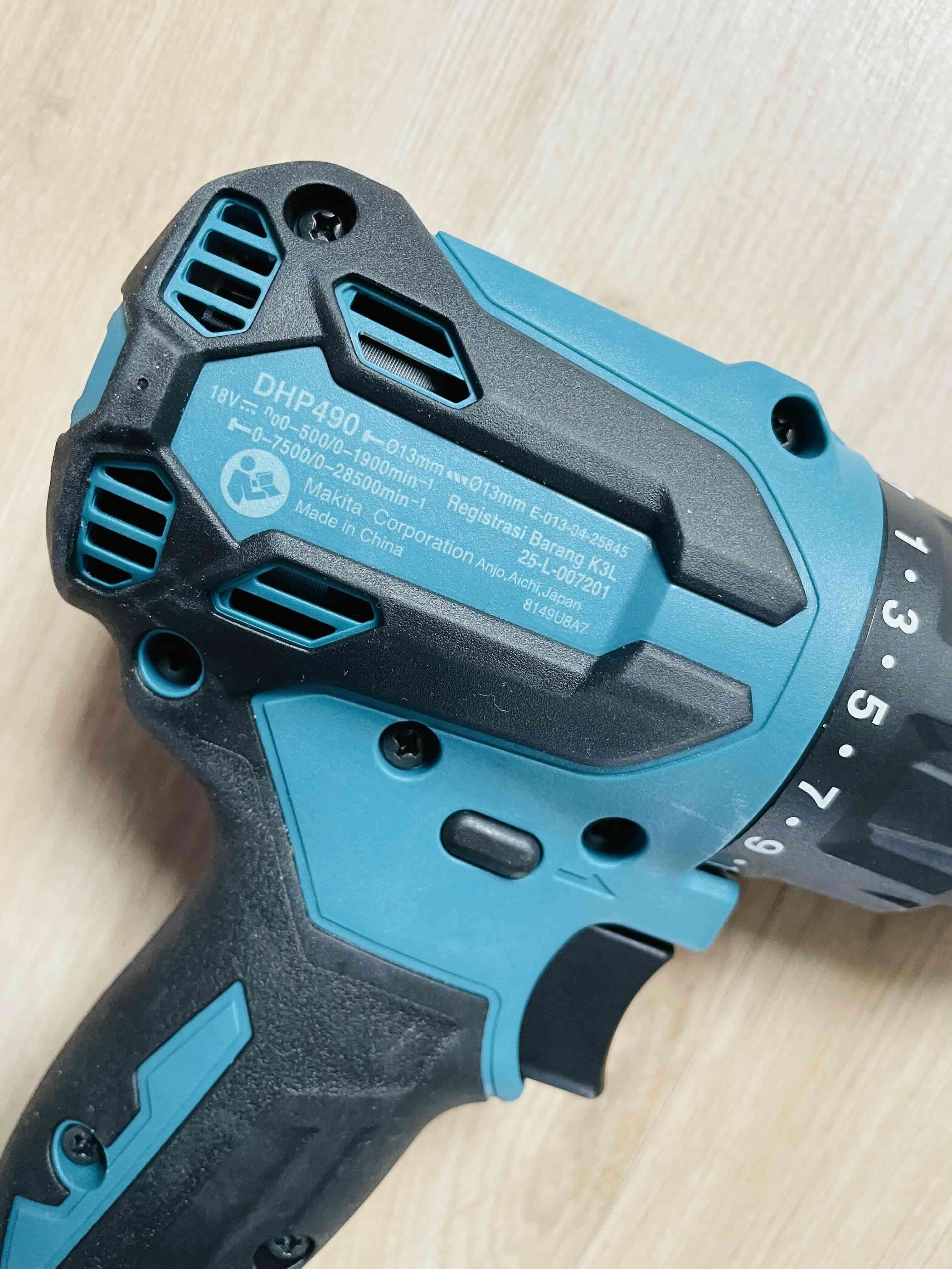 Taladro percutor Makita DHP490 18V - miniatura 5