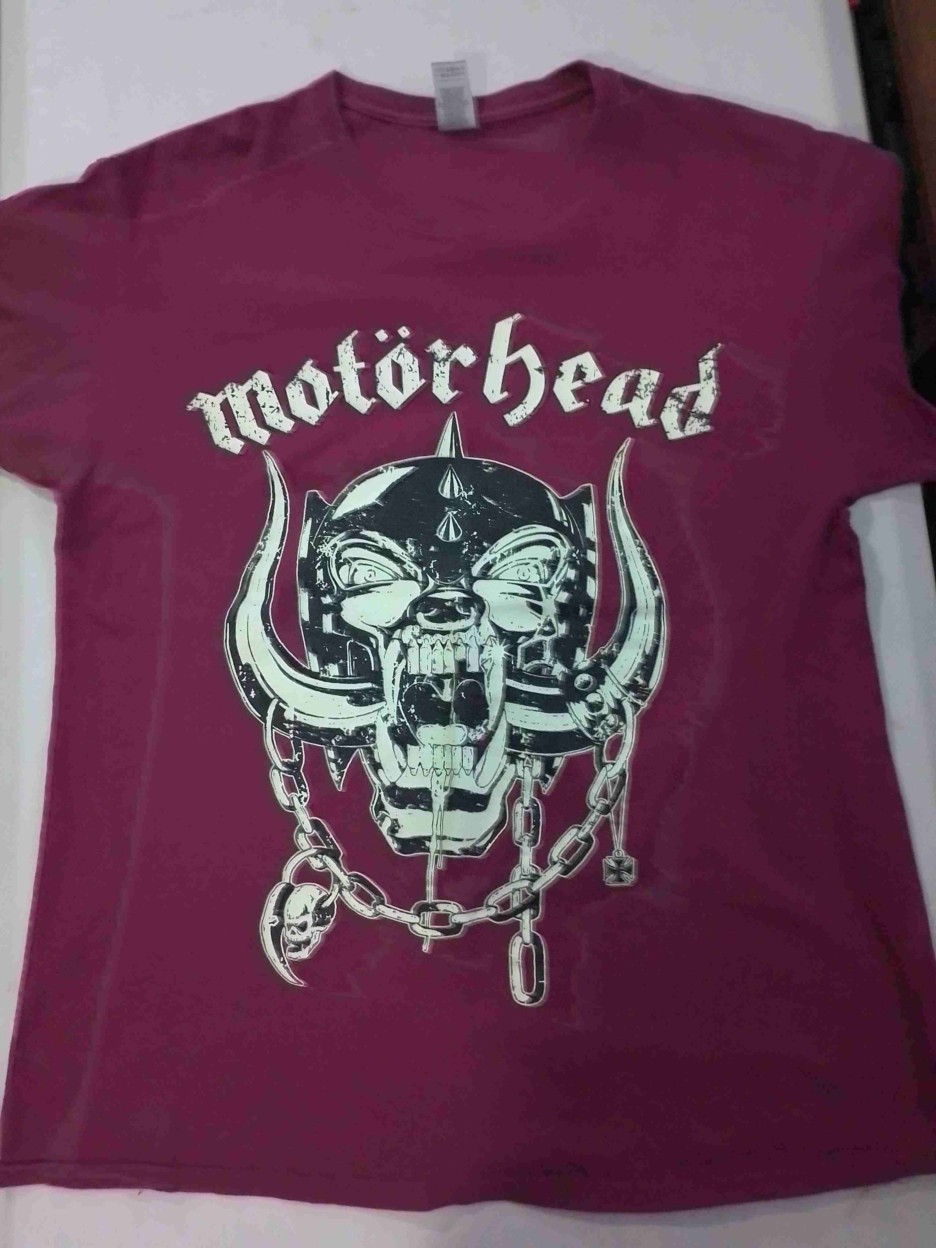 Polera Motörhead roja estampada - 1