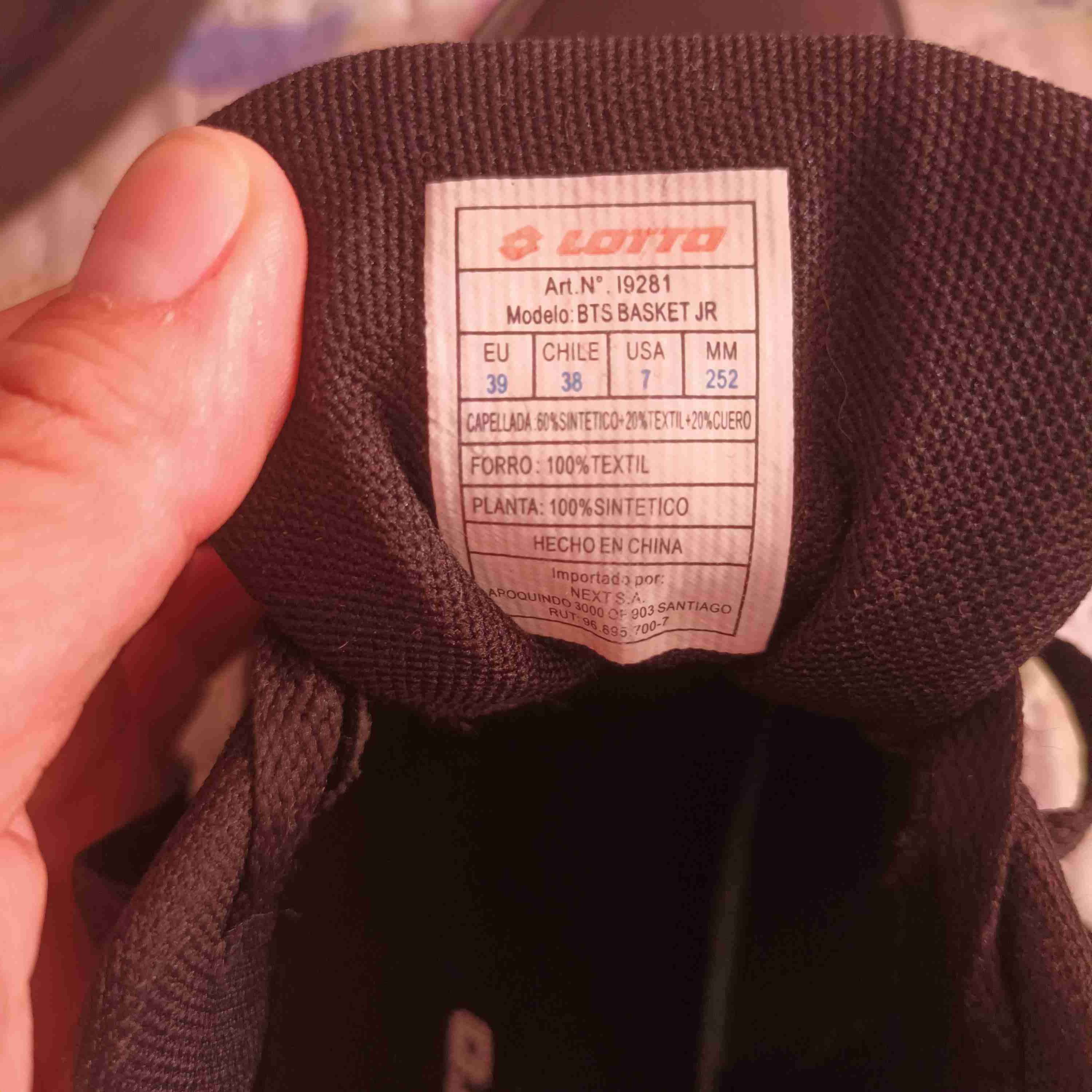 Zapatillas LOTTO, deportivas negras - miniatura 3