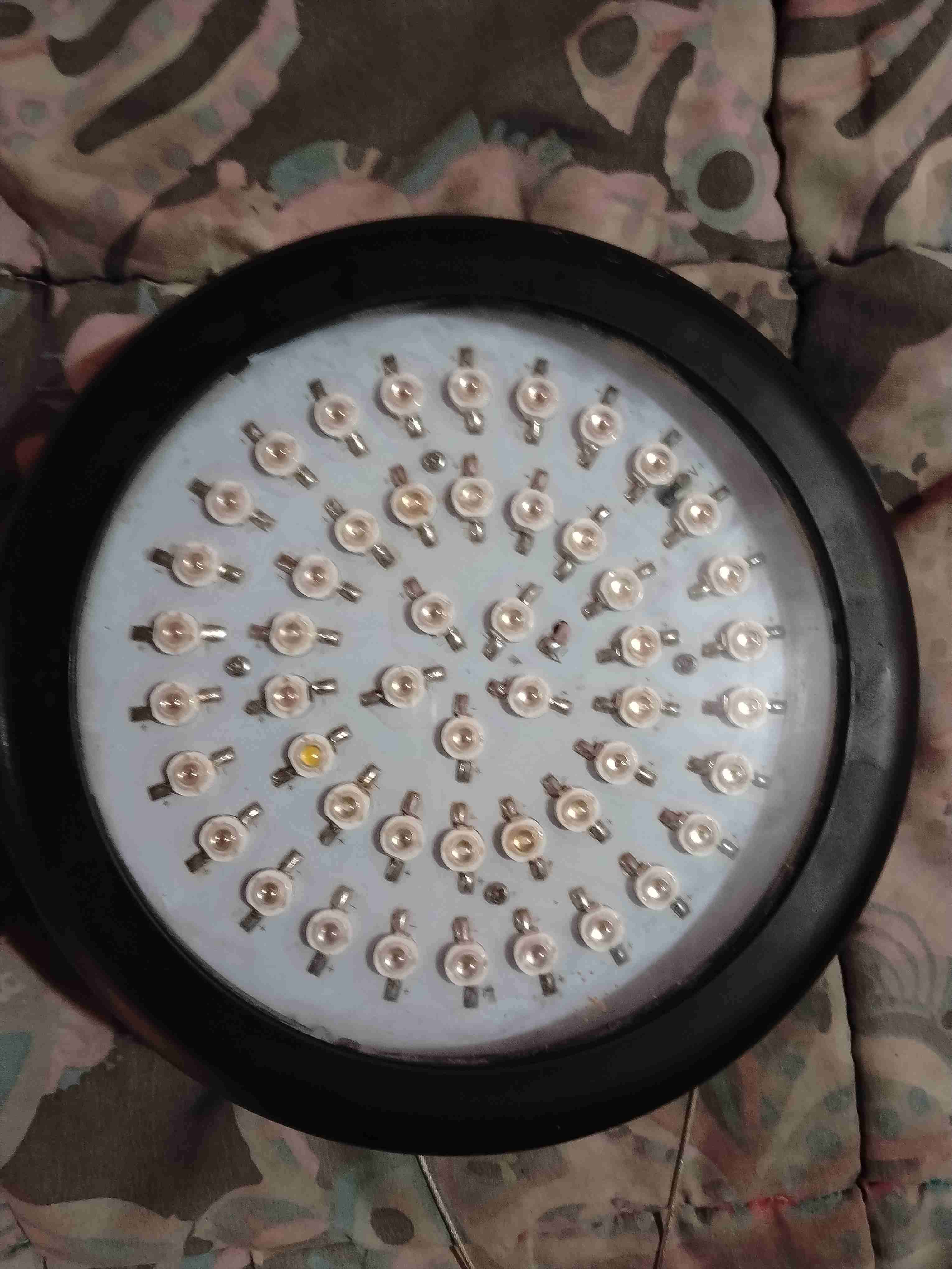 Luz LED circular negra - miniatura 3