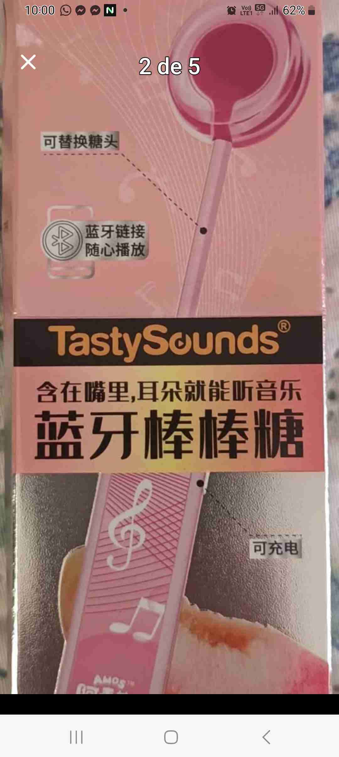 Lollipop Bluetooth musical.NOVEDAD - miniatura 1