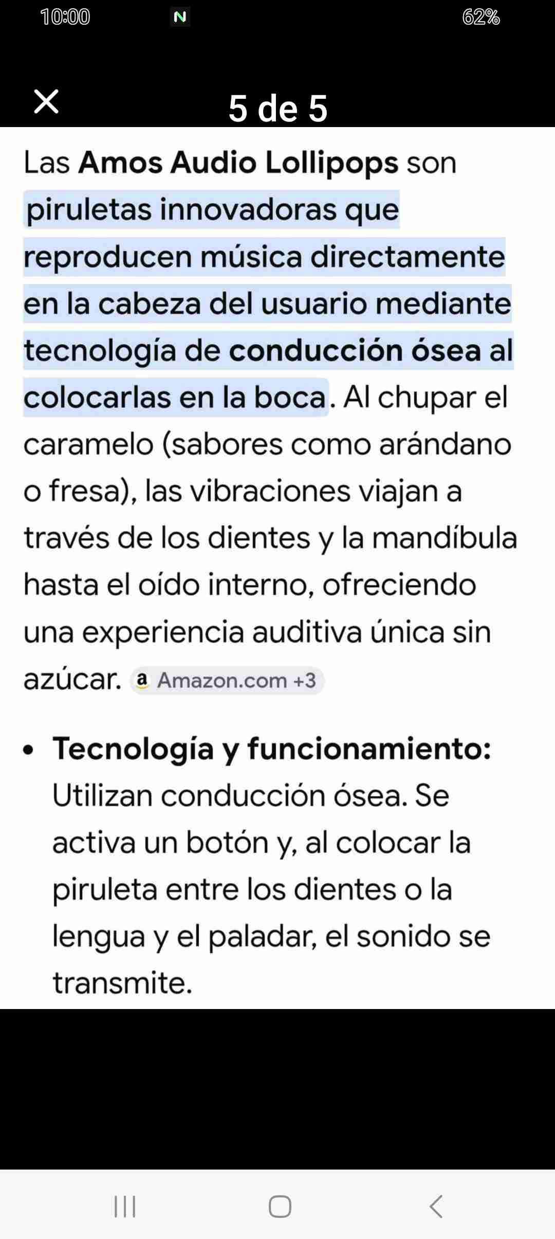 Lollipop Bluetooth musical.NOVEDAD - miniatura 3