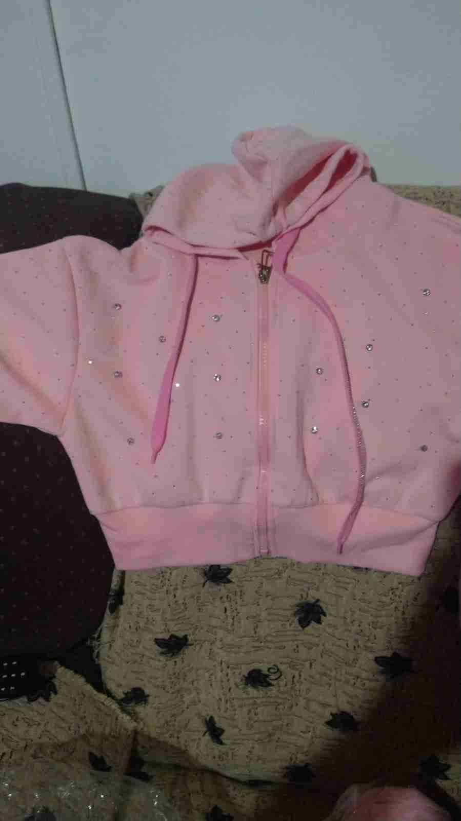 Buzo completo  rosa para niñas - miniatura 2