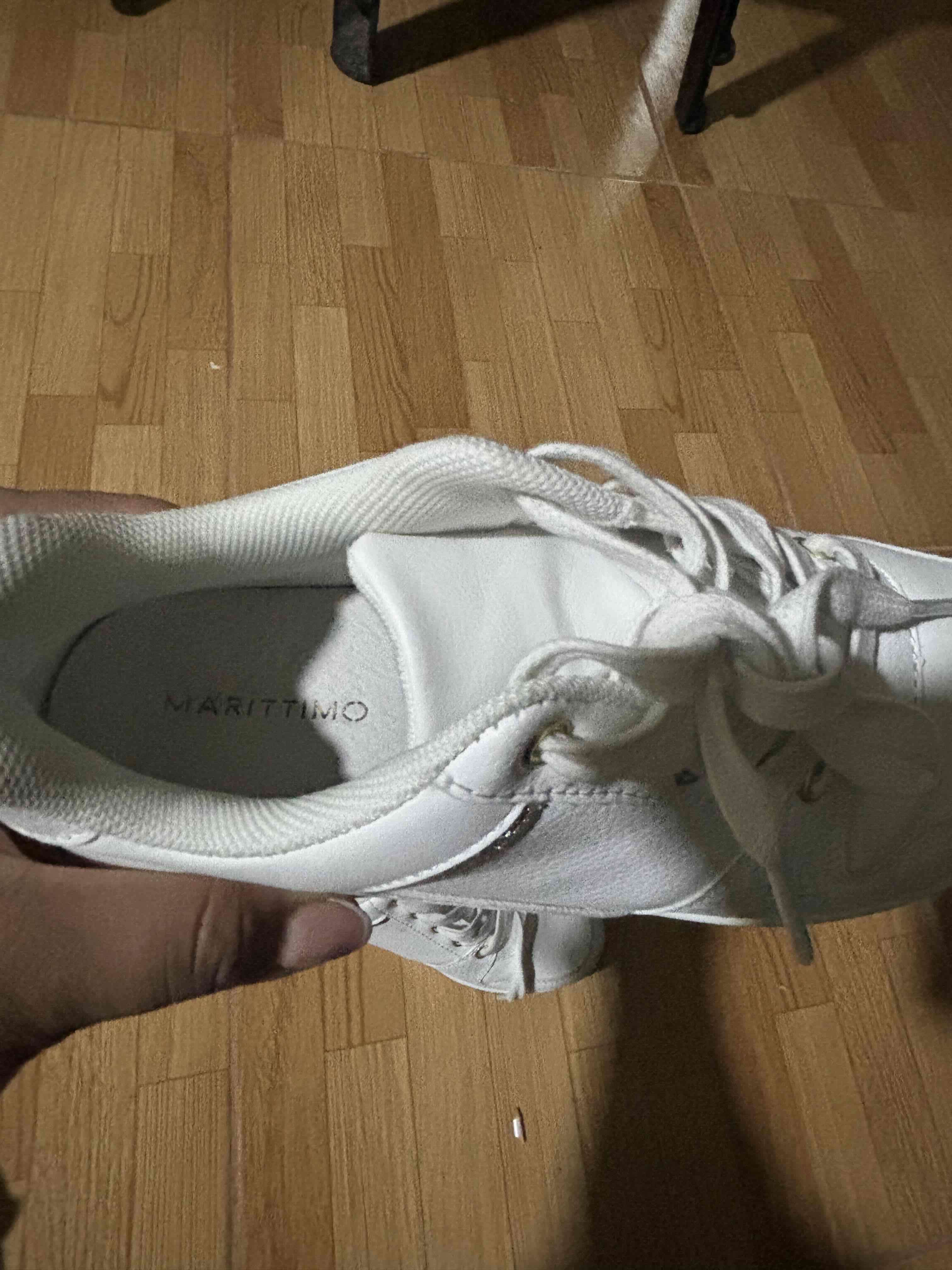 Zapatillas blancas con plataforma - miniatura 3