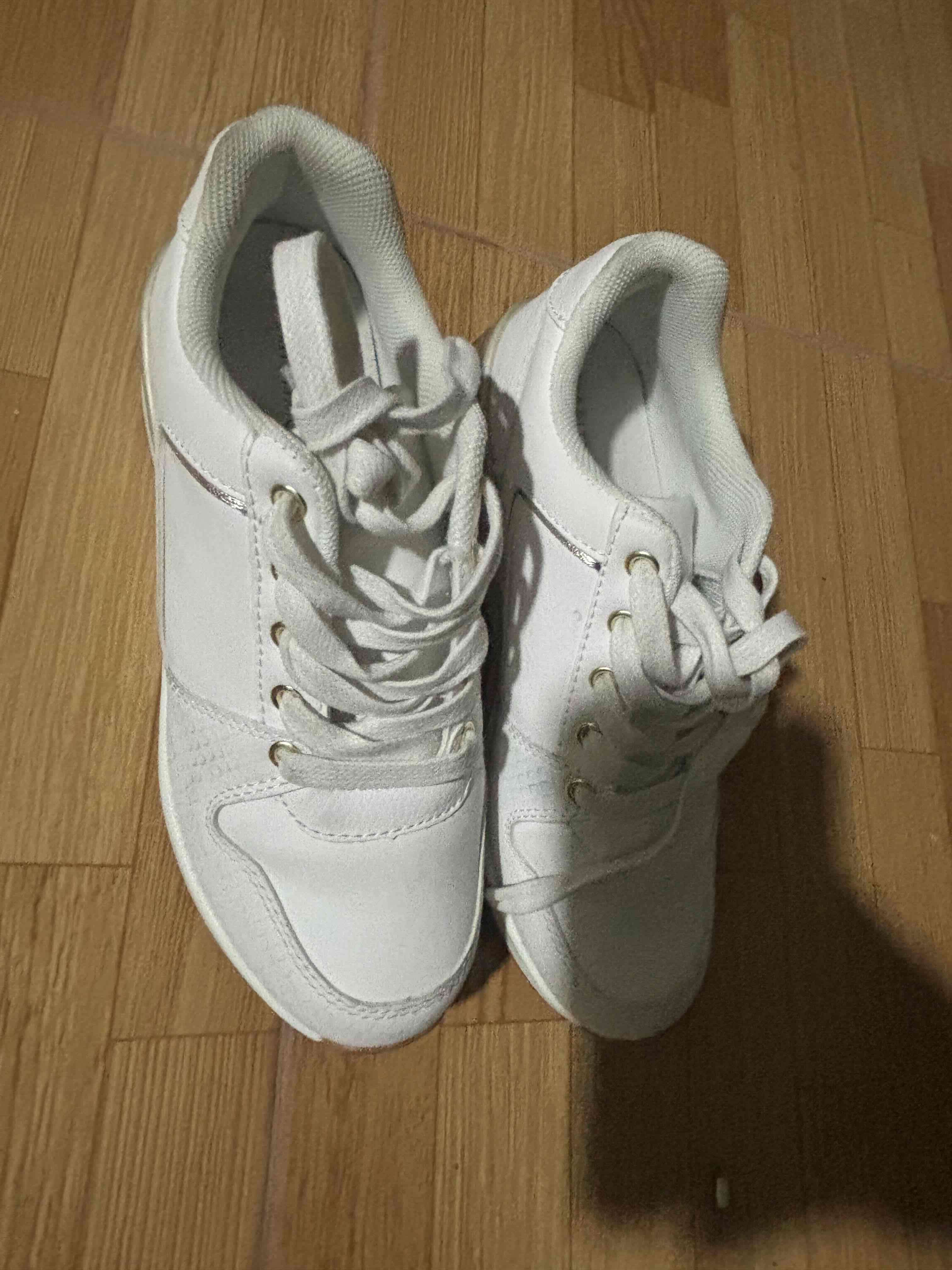 Zapatillas blancas con plataforma - miniatura 6