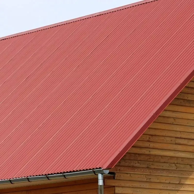 PINTURA IMPERMEABILIZANTE PARA TECHO ROJO COLONIAL - 2