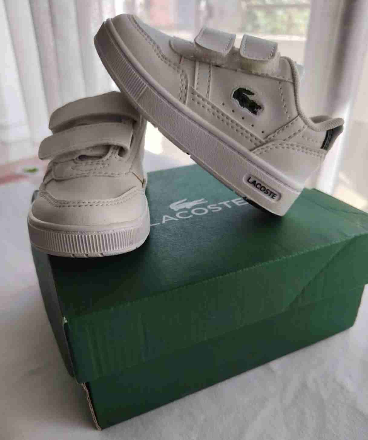 Zapatillas blancas Lacoste para niños - miniatura 2