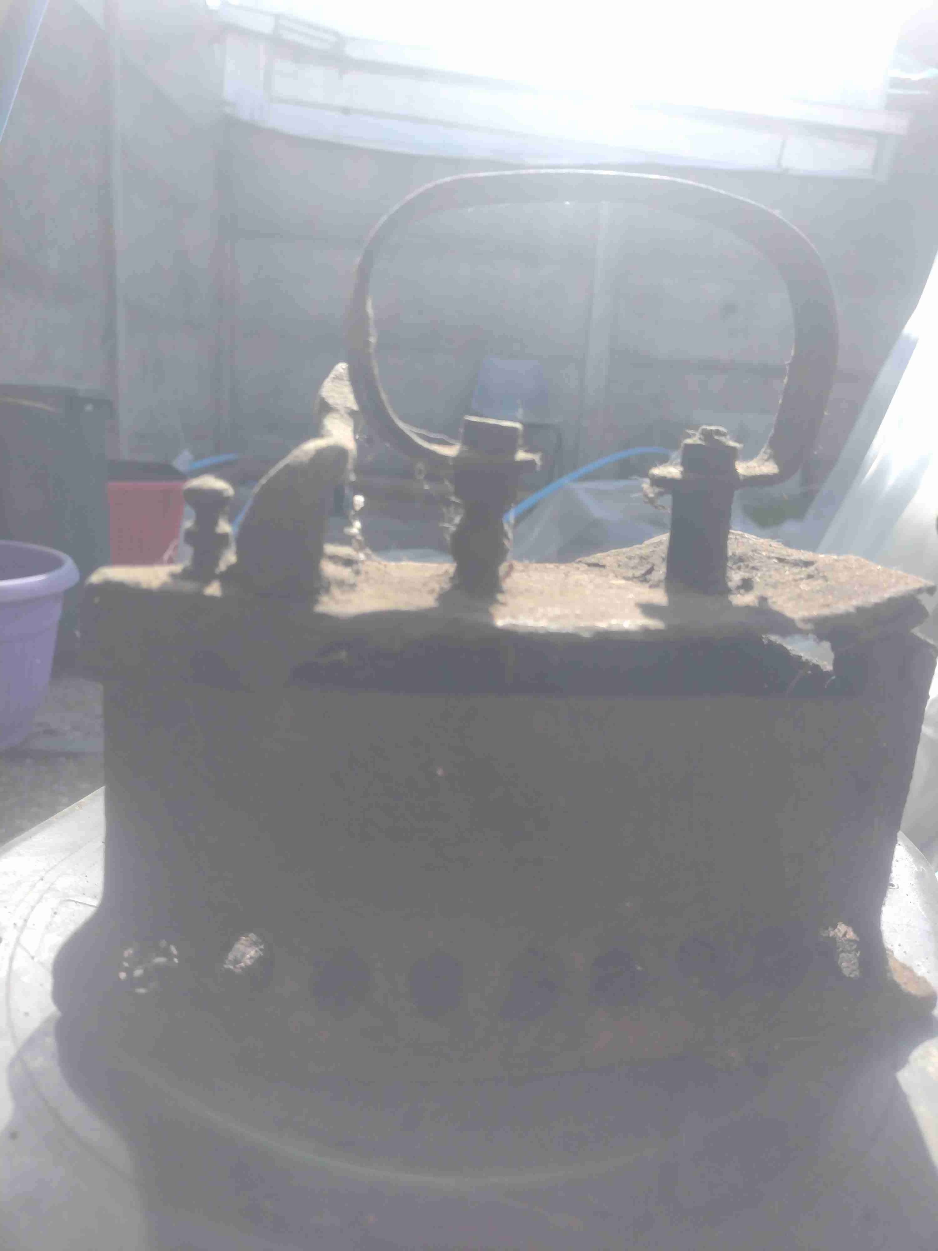 Plancha de carbón antigua - miniatura 2