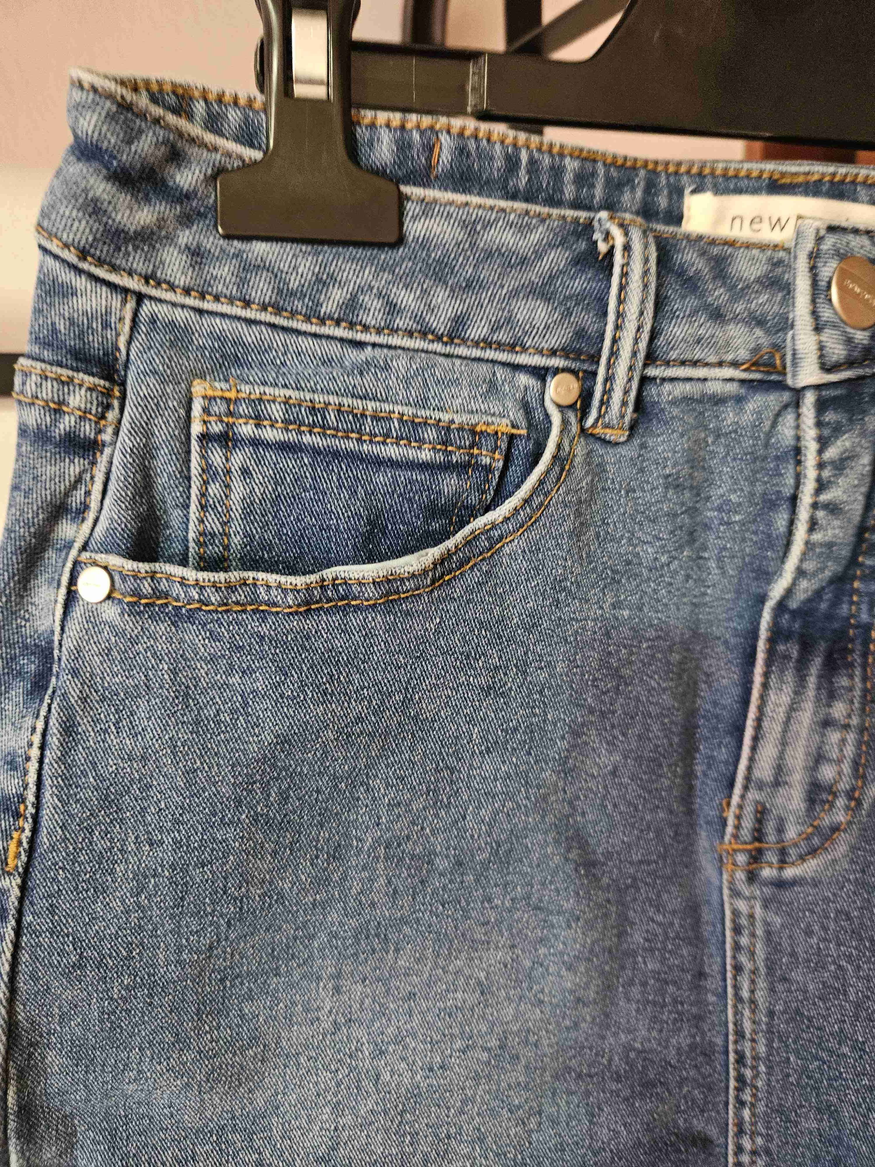 Falda de mezclilla azul - miniatura 2