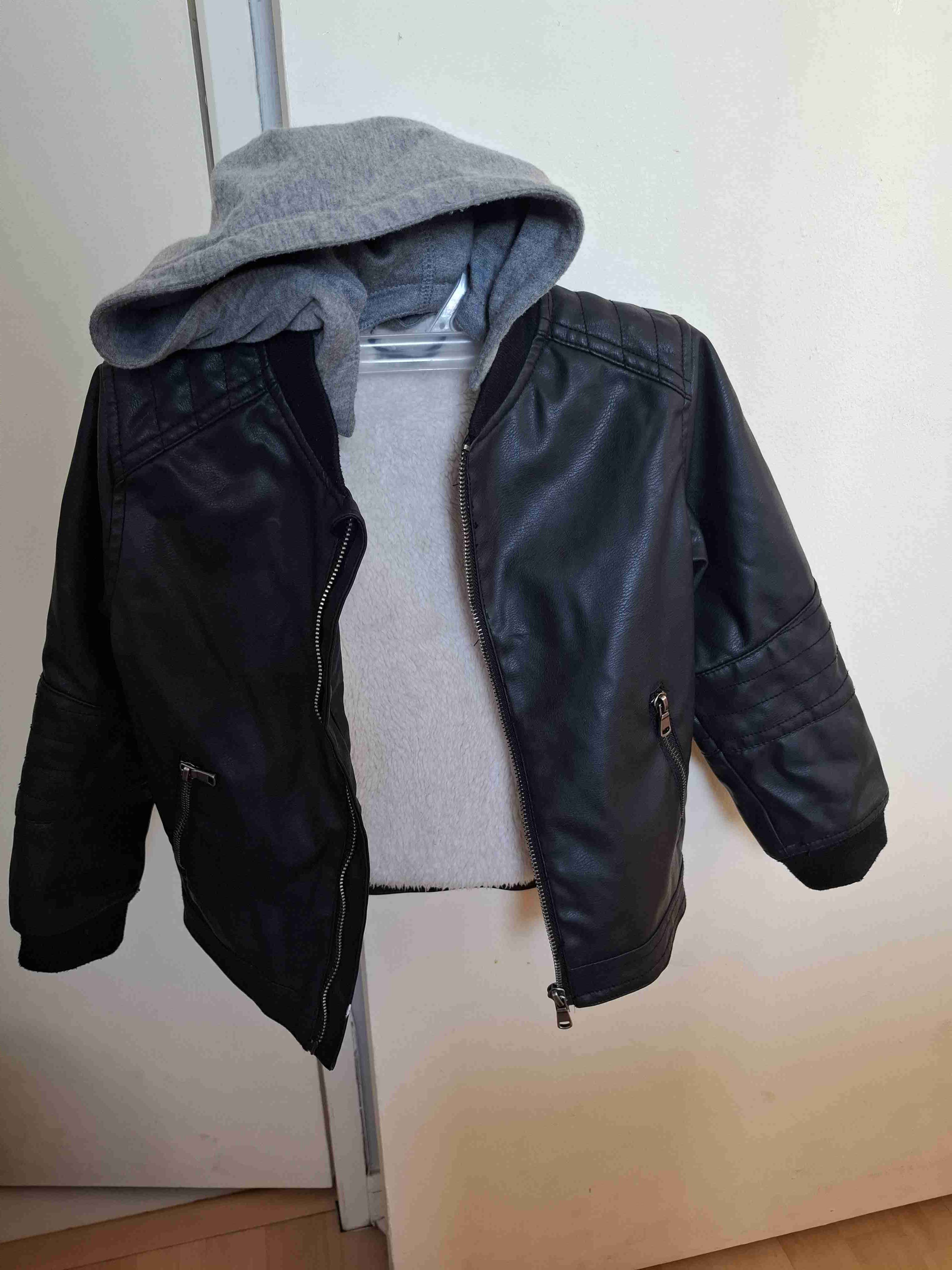 Chaqueta negra infantil H&M - miniatura 5