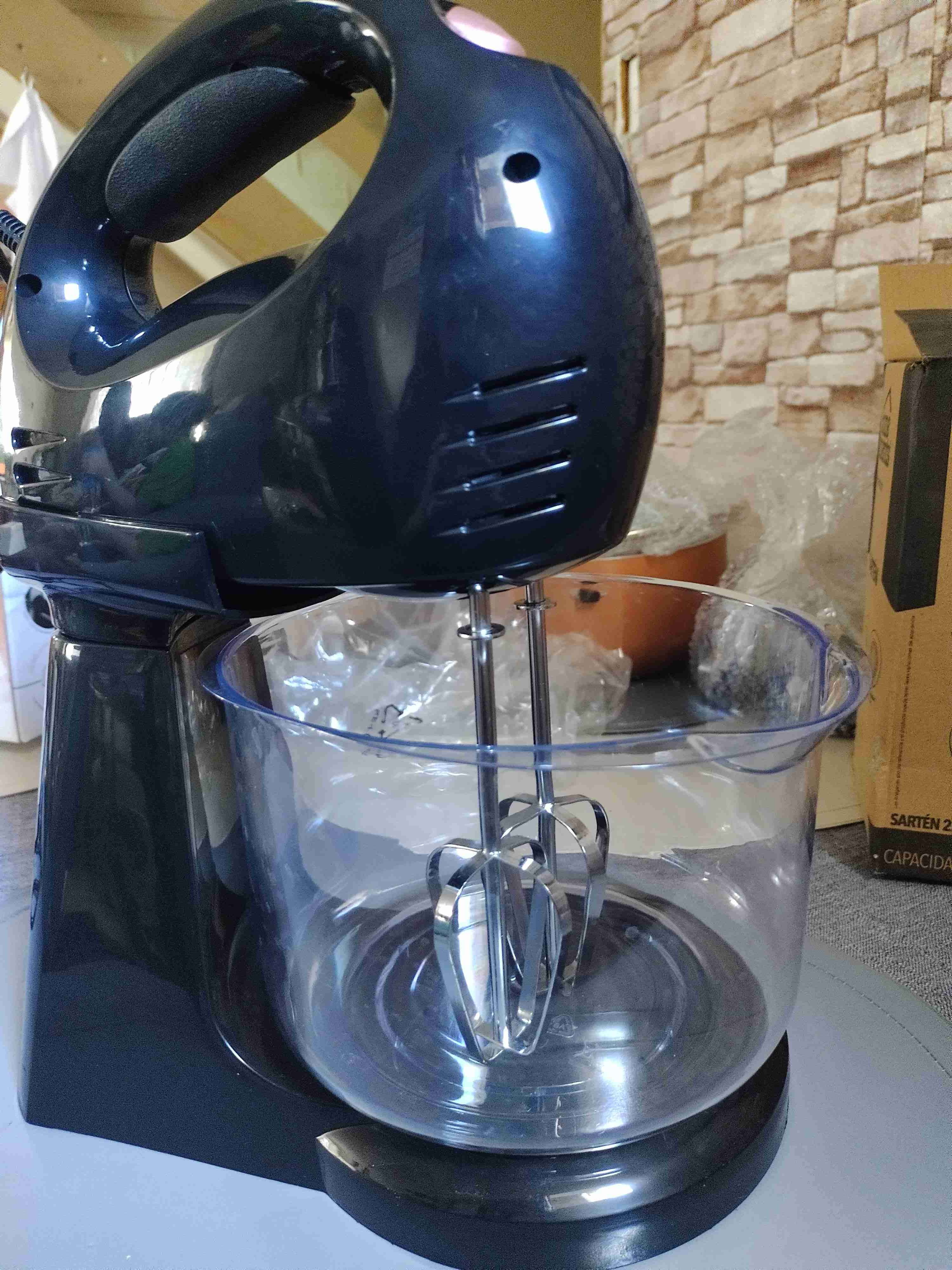 Batidora eléctrica negra - 2