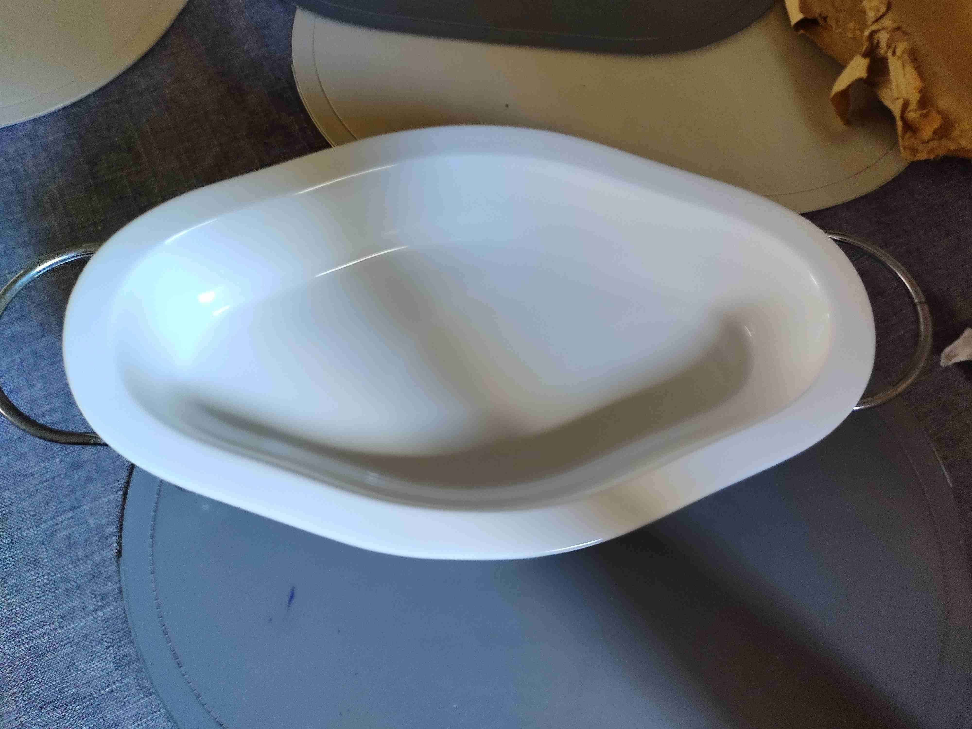 Pirex con soporte metálico - miniatura 2