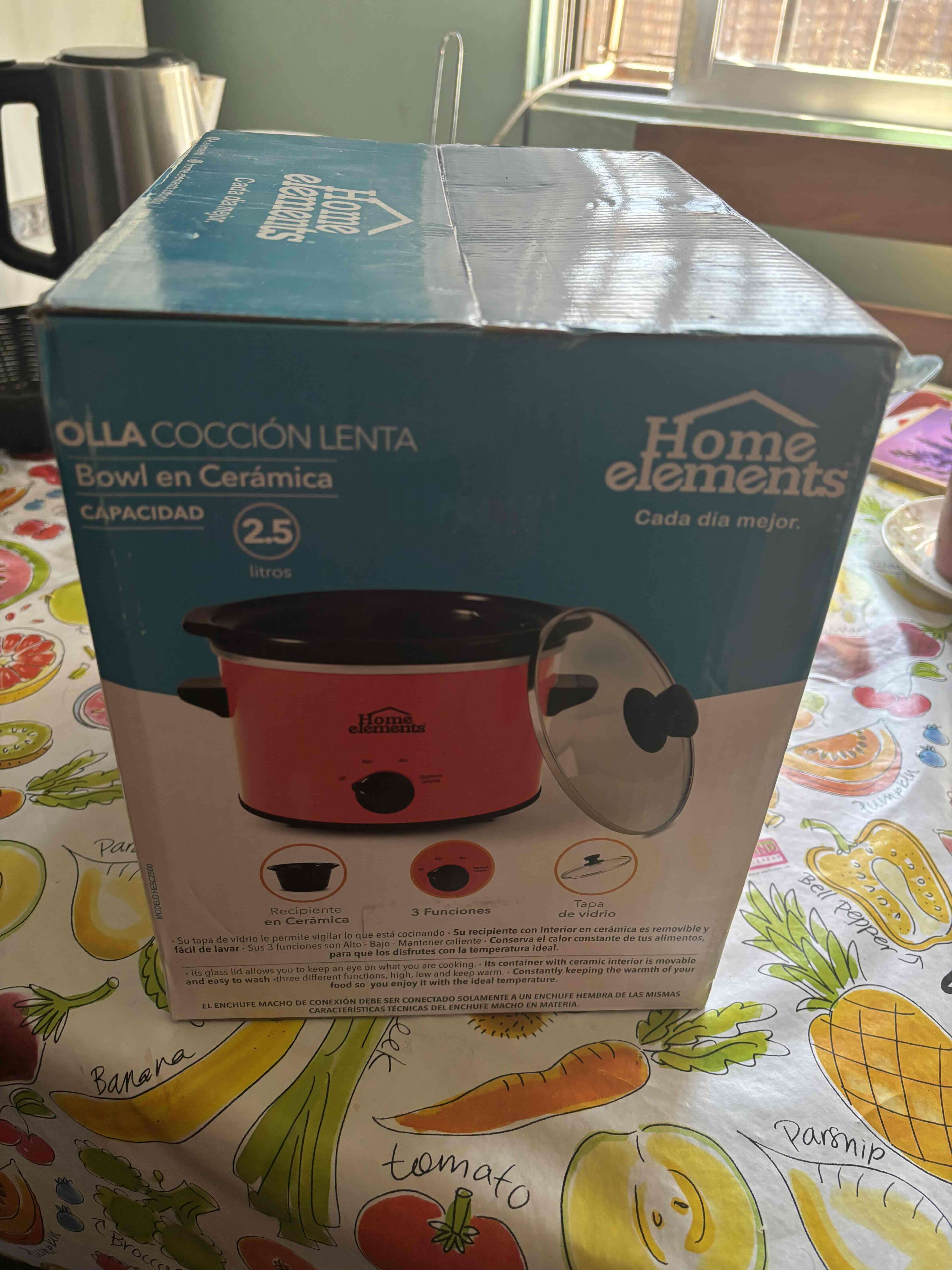 Olla cocción lenta Home Elements - miniatura 1