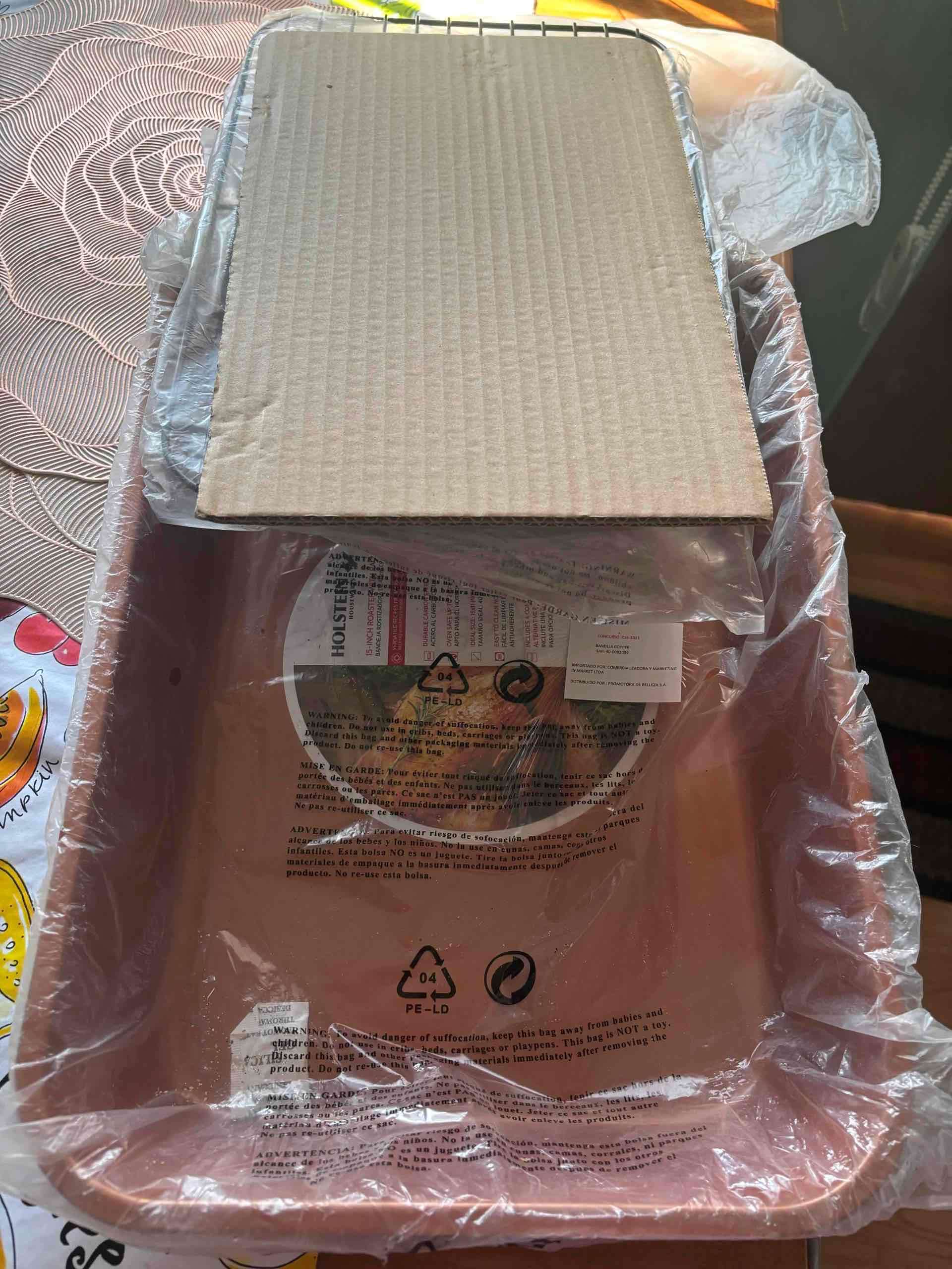 Fuente para hornear con rejilla - miniatura 2