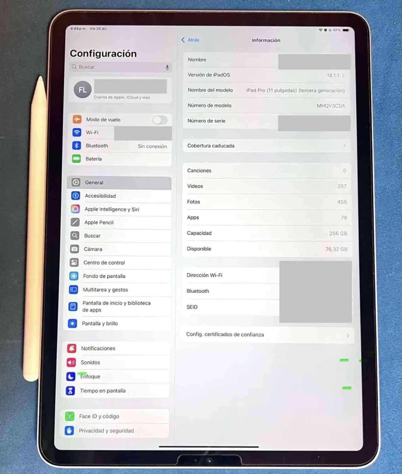 Apple iPad Pro 11 (wi-fi / 256 Gb) [mhqv3ci/a] + L - miniatura 2