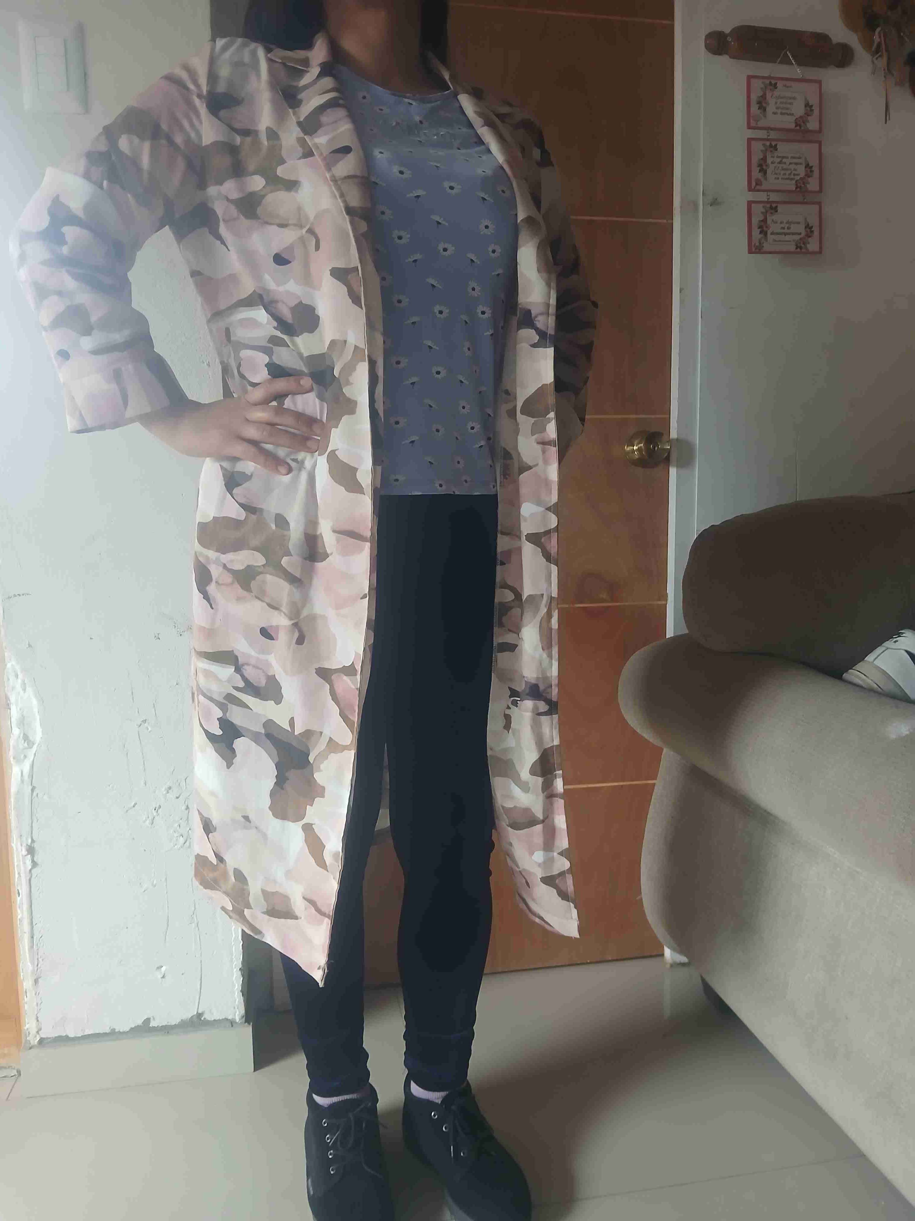 Abrigo camuflado mujer - miniatura 3