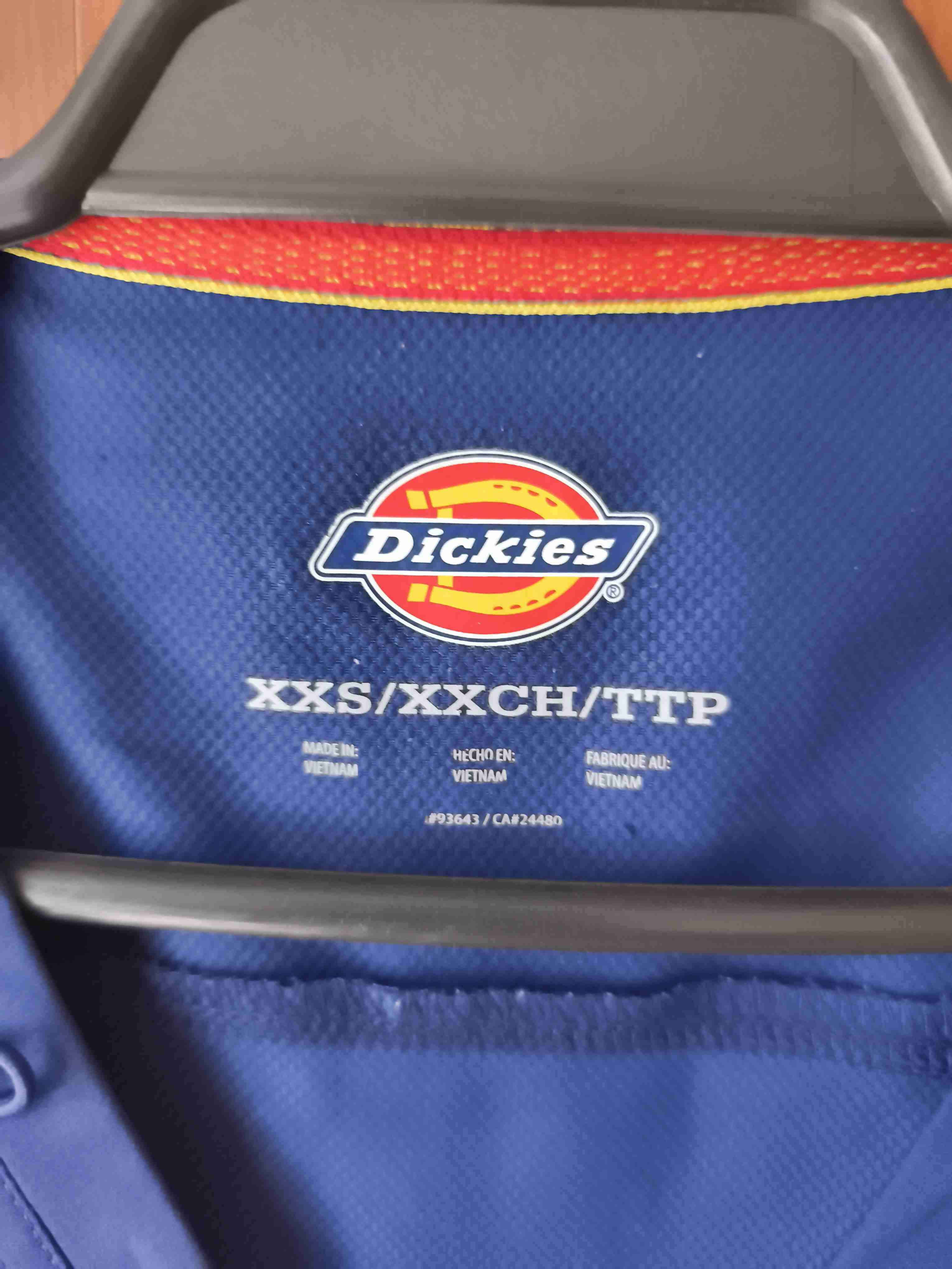 Blusa médica azul Dickies - miniatura 2