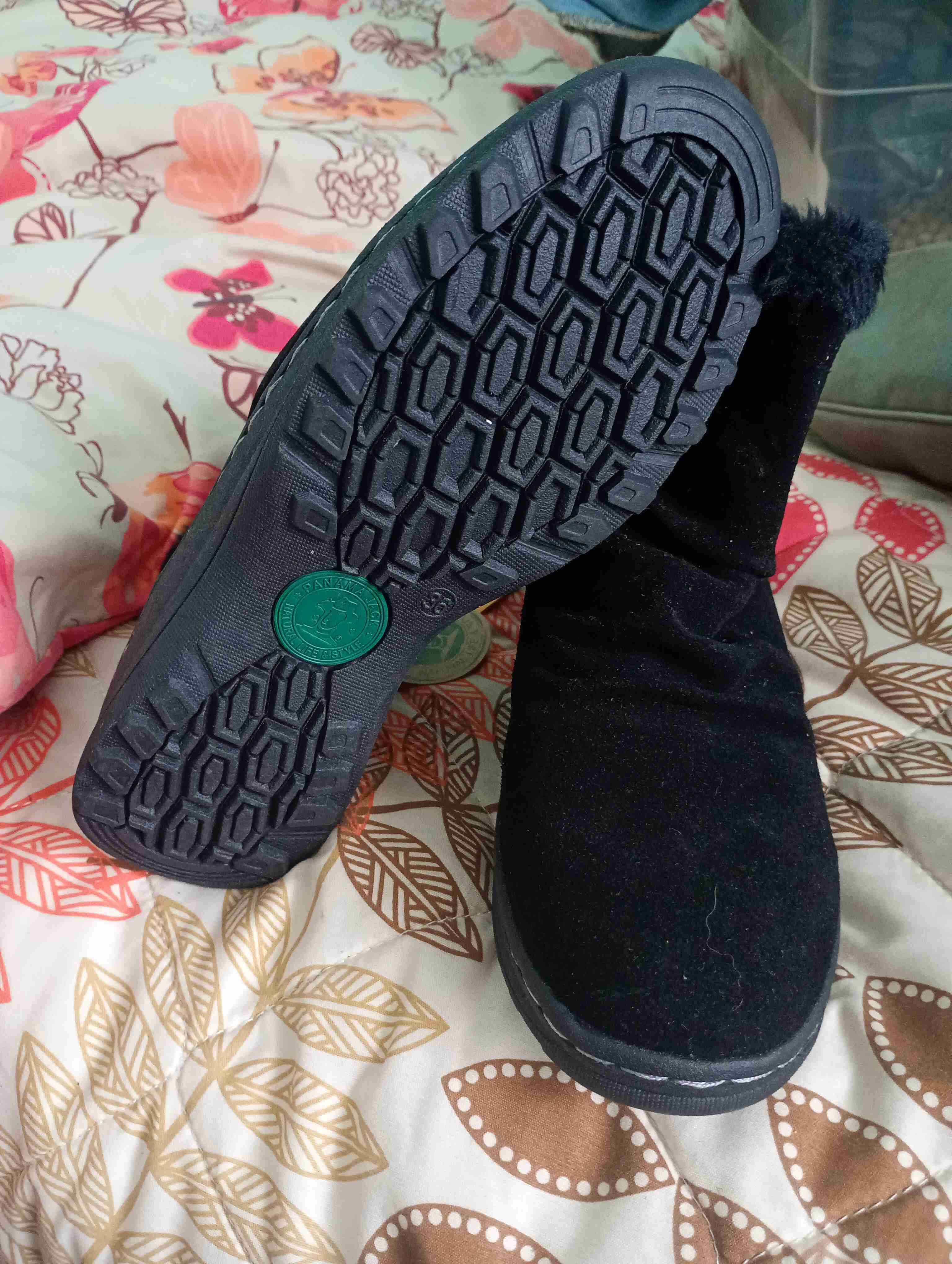 Botines negros con peluche - miniatura 3