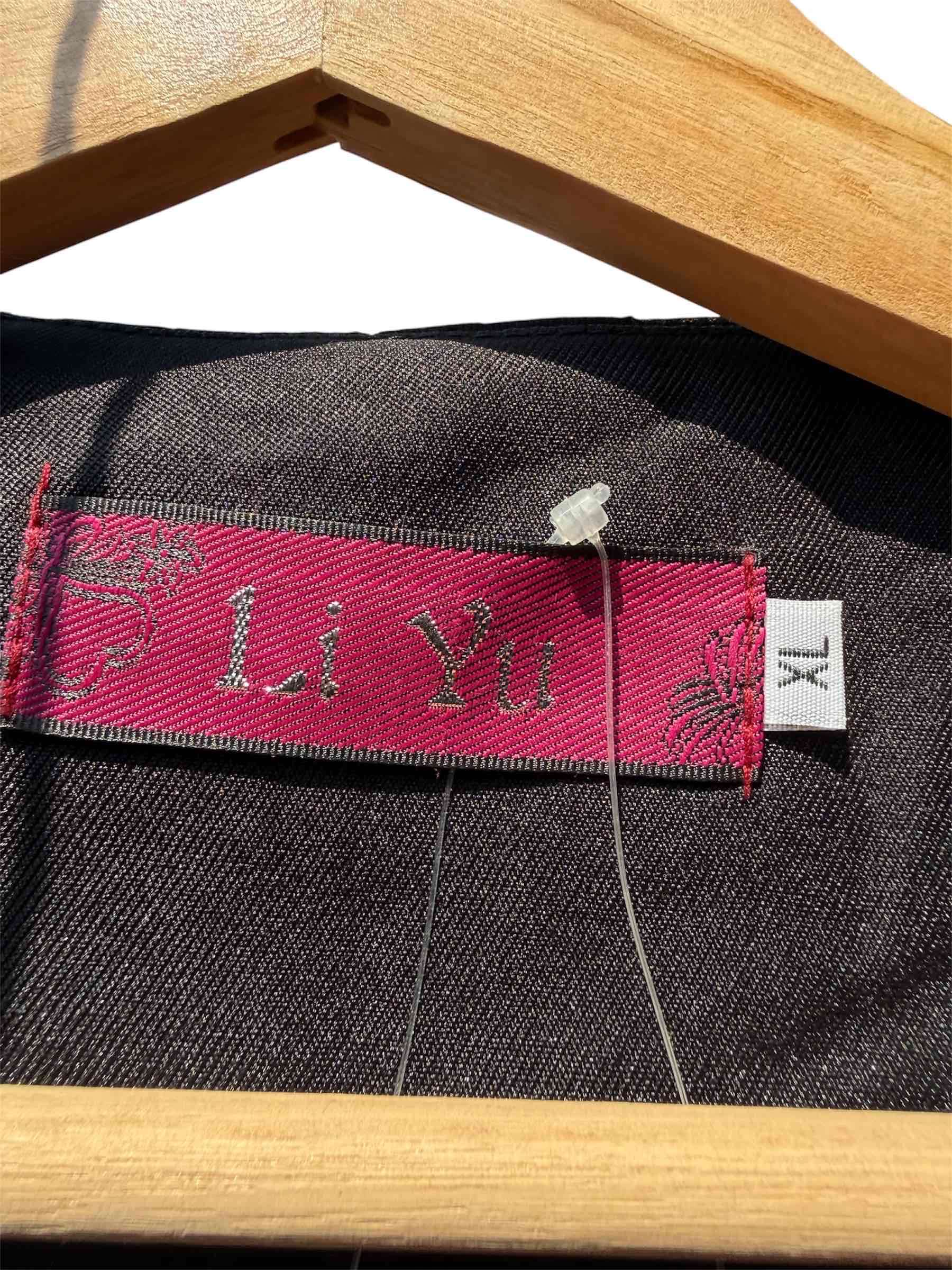 Blazer negro con cremalleras - miniatura 3