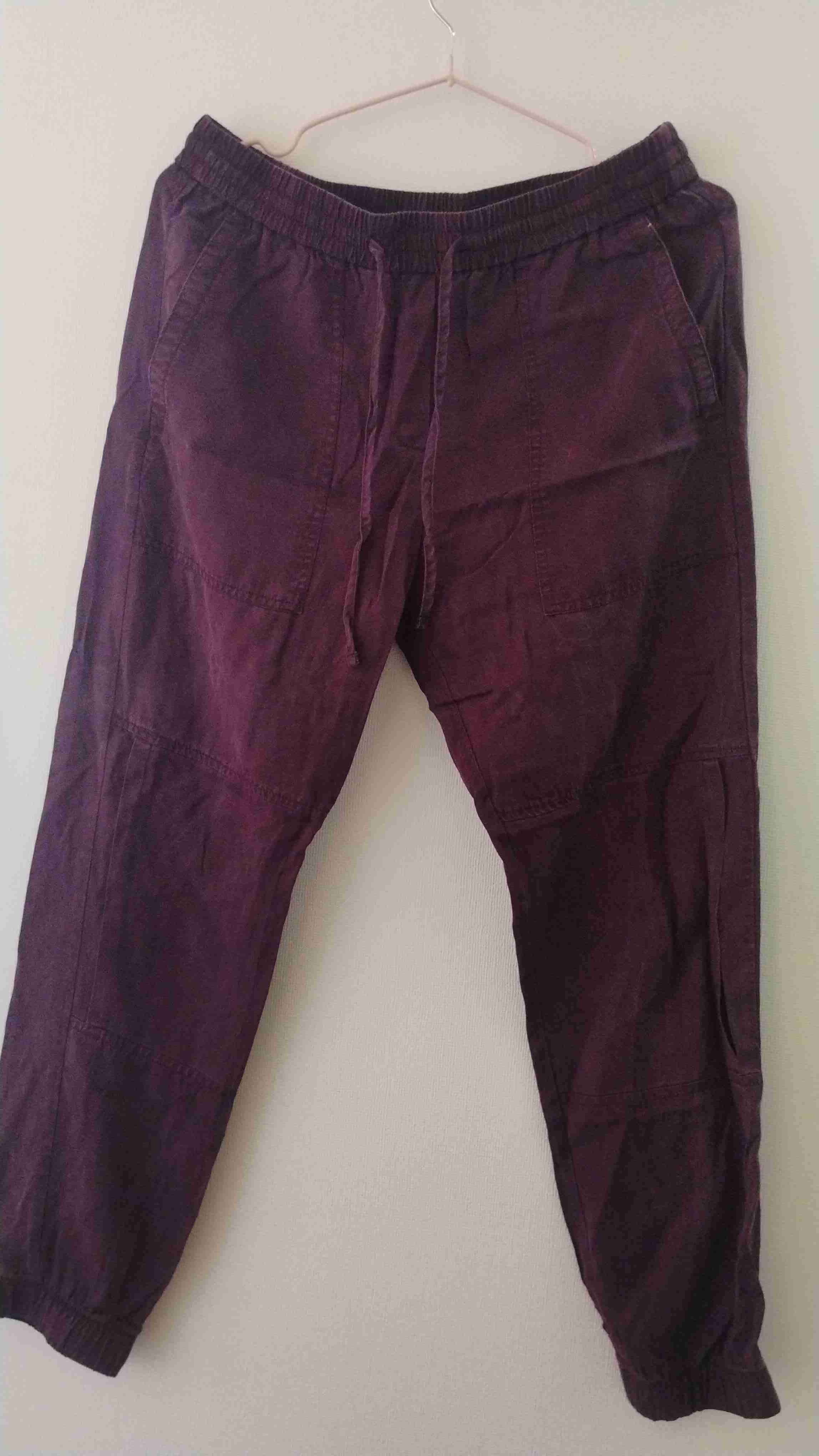 Pantalón morado ajustable - 1